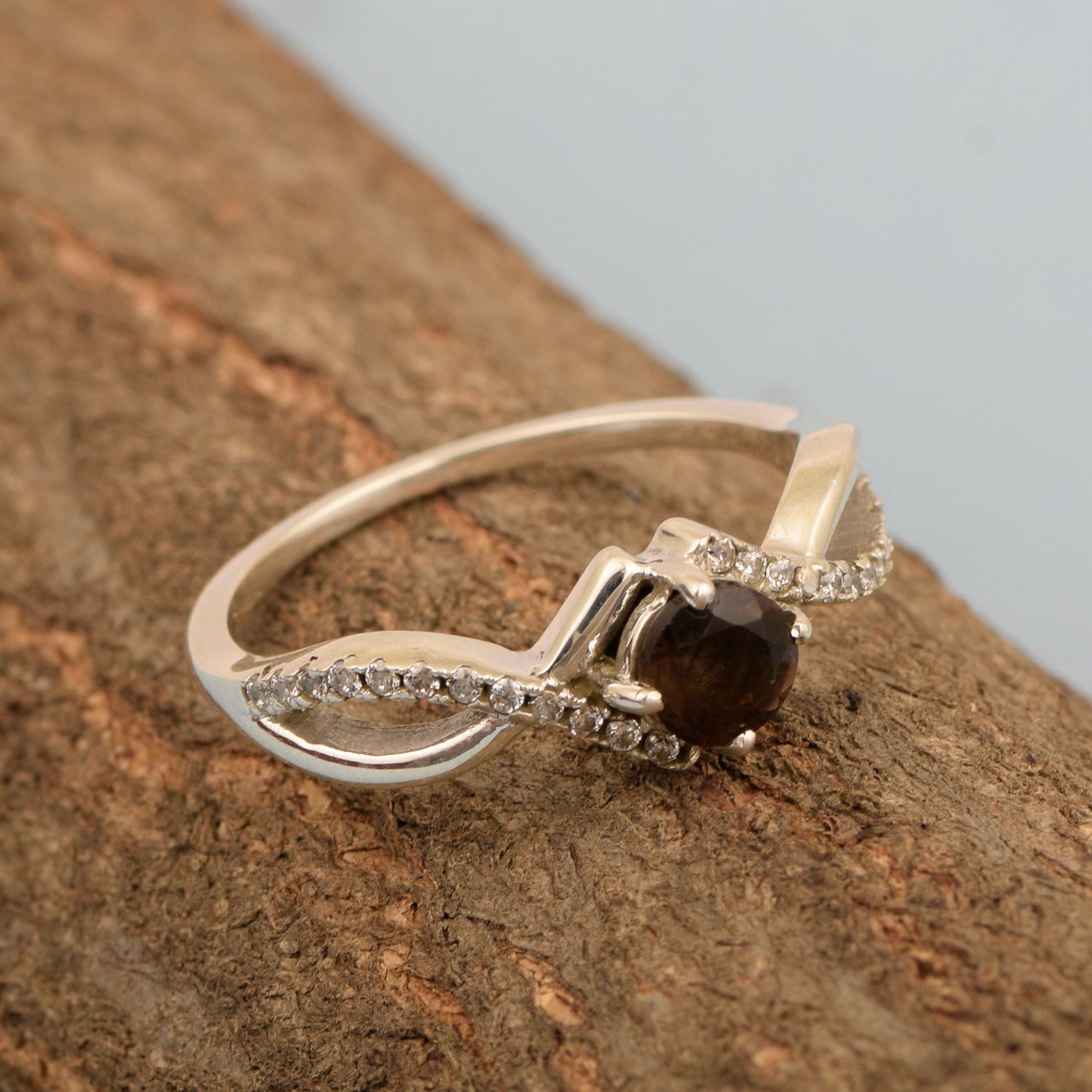 Smoky Quartz ring