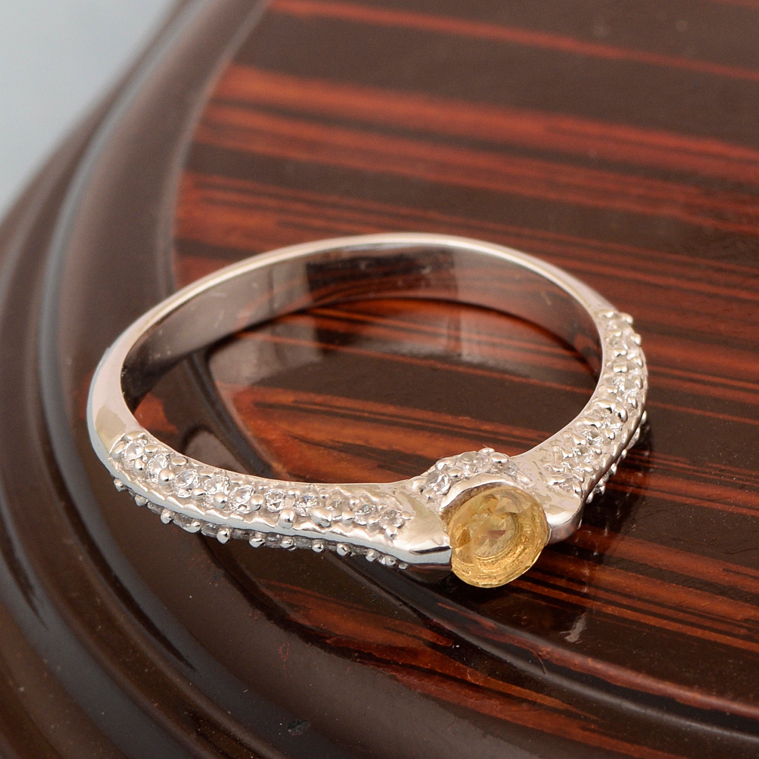 Citrine ring