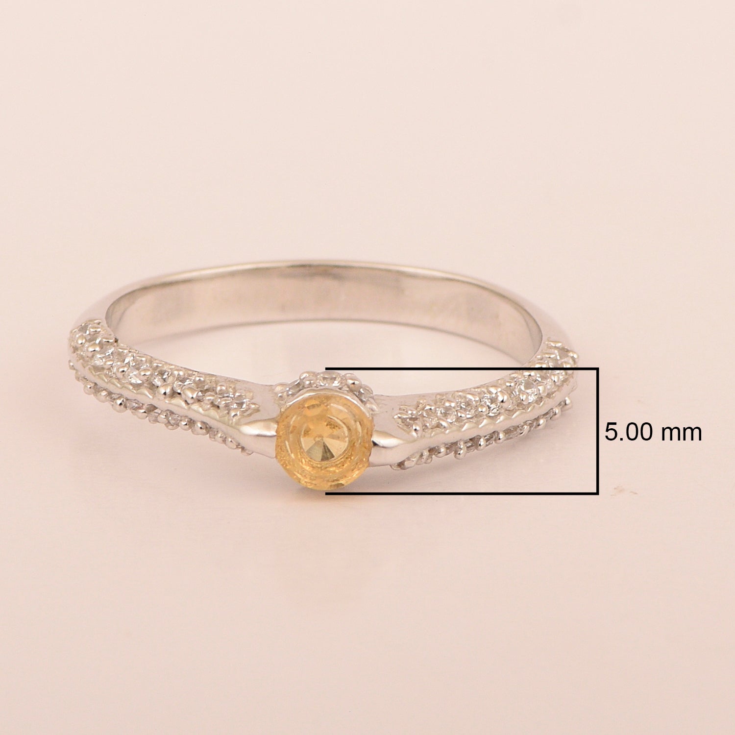 Citrine ring