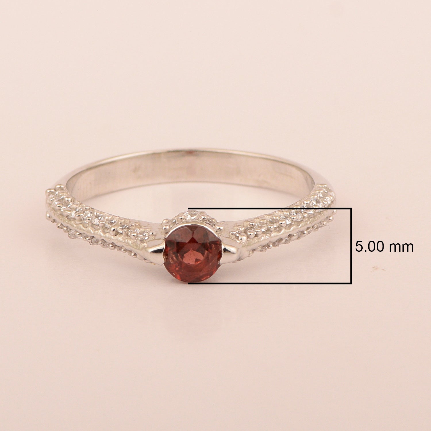 Garnet ring