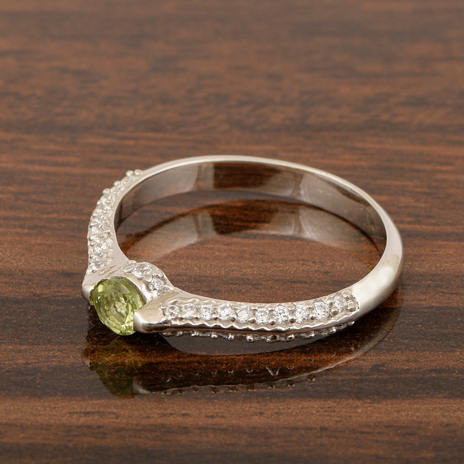 Peridot ring