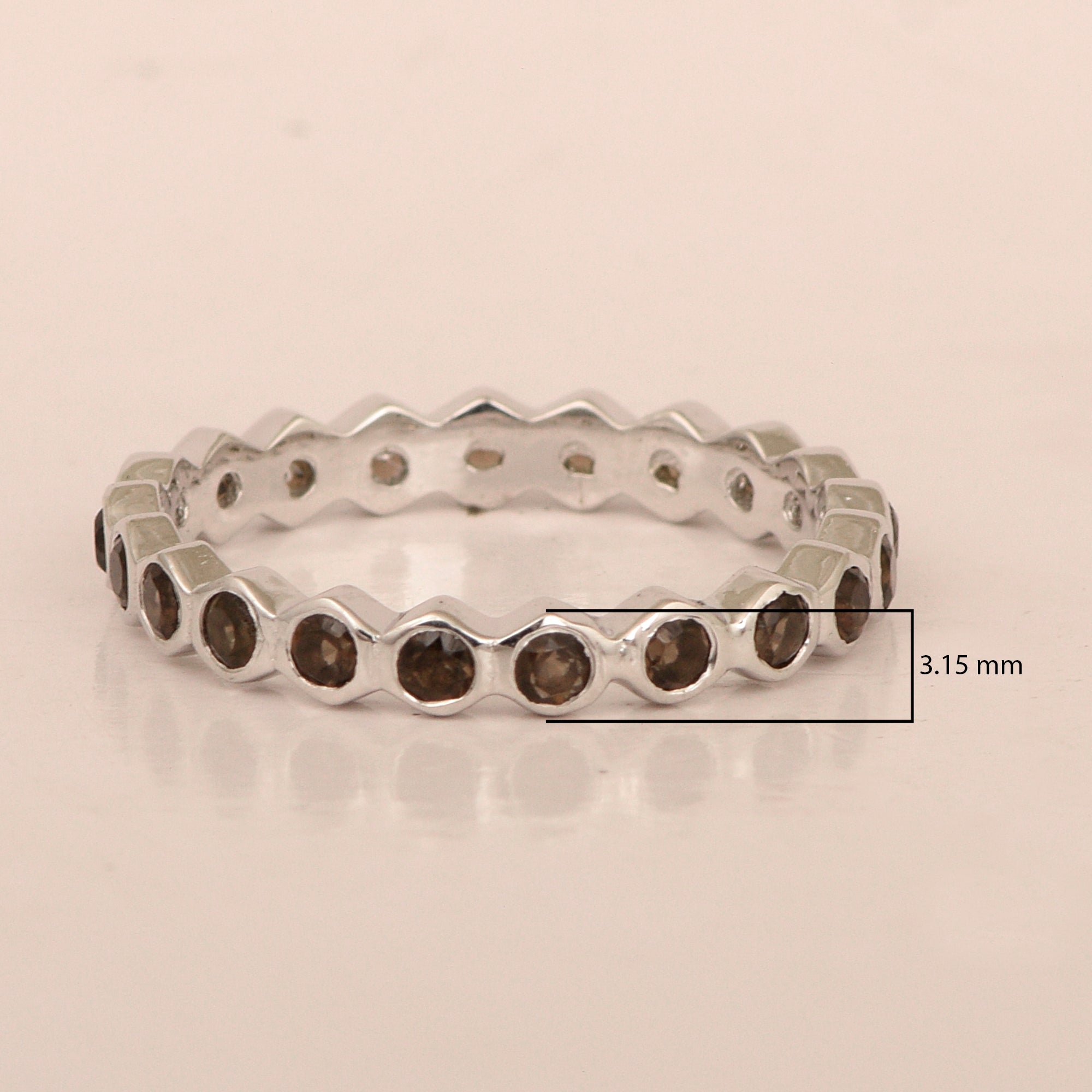 Smoky Quartz ring