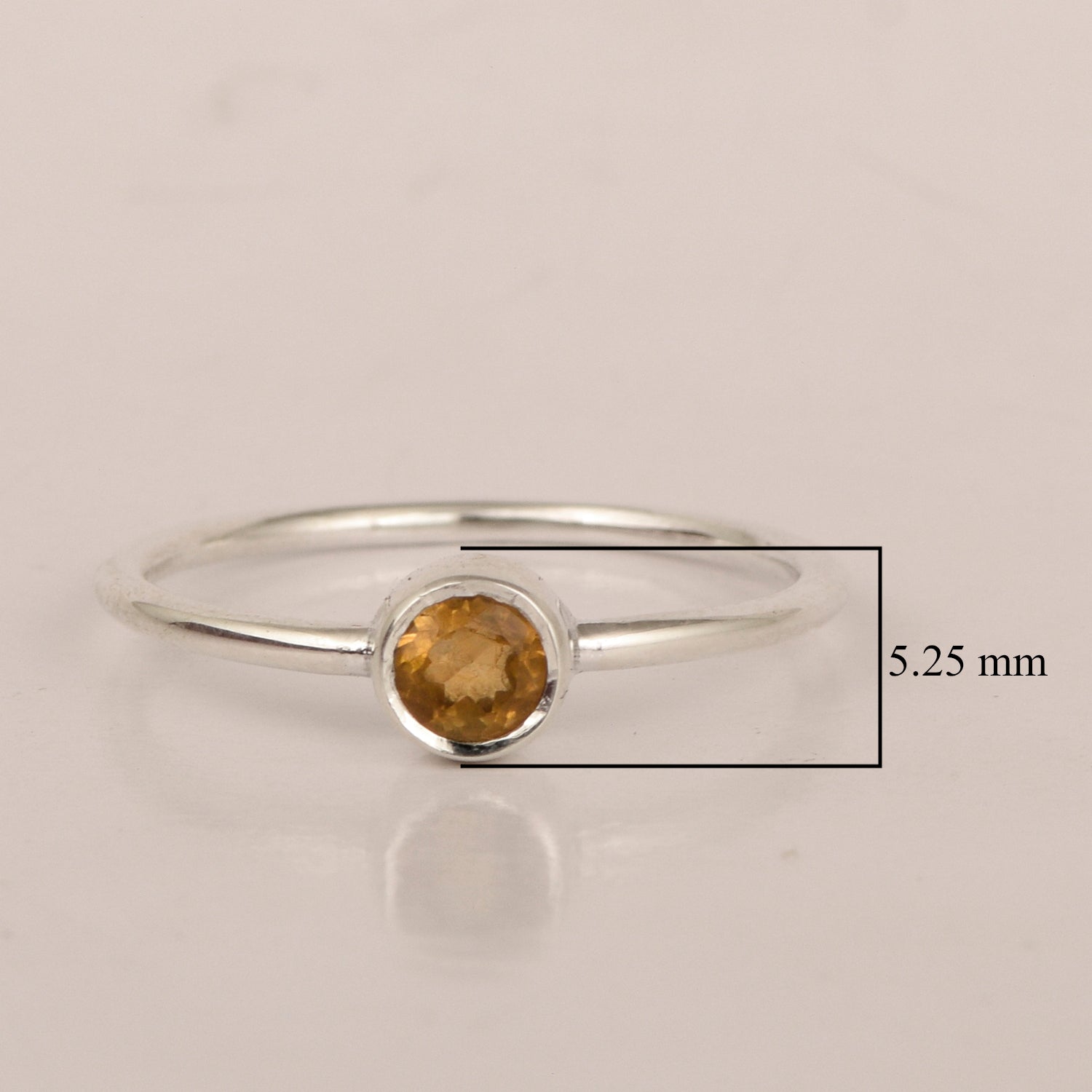 Citrine ring