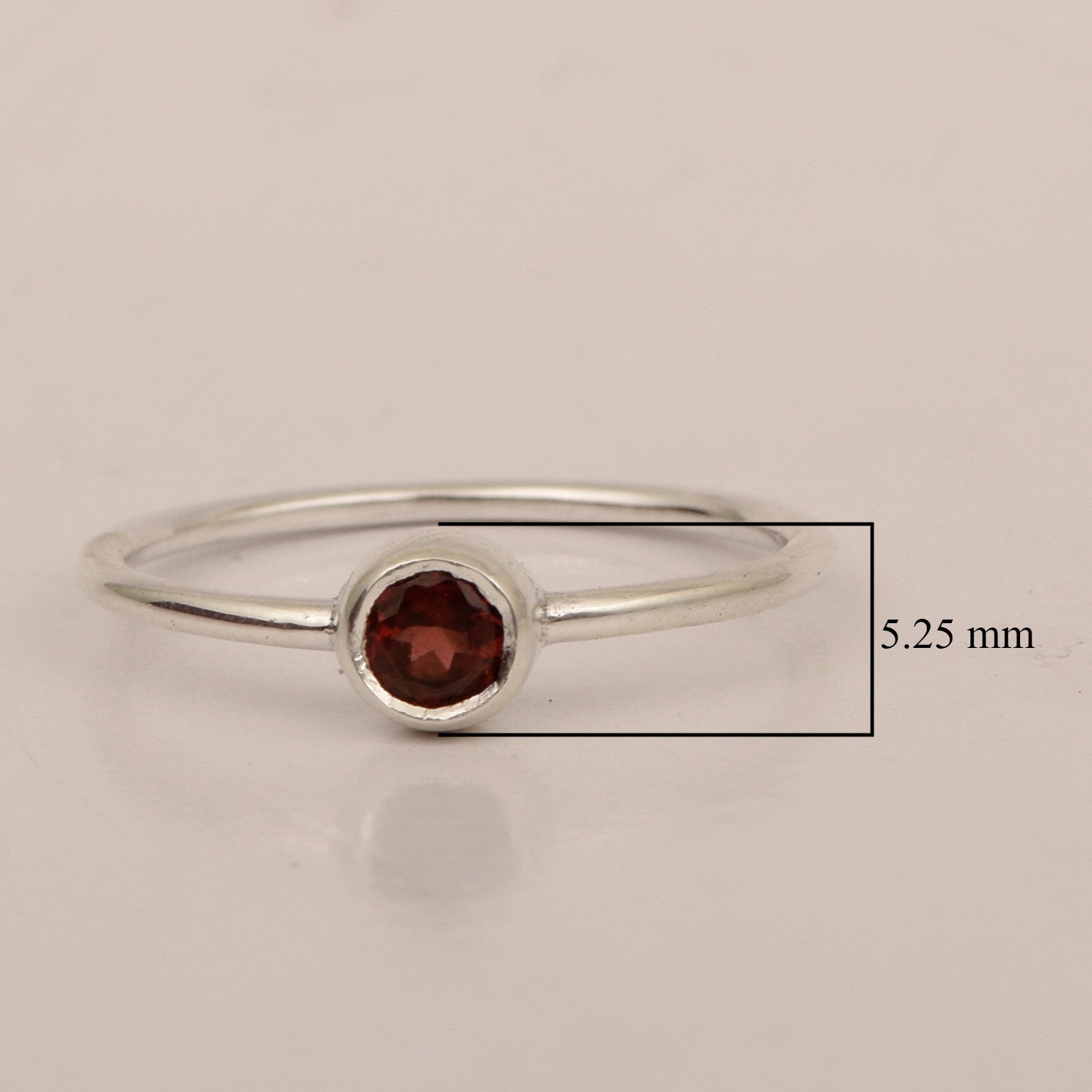 Garnet ring