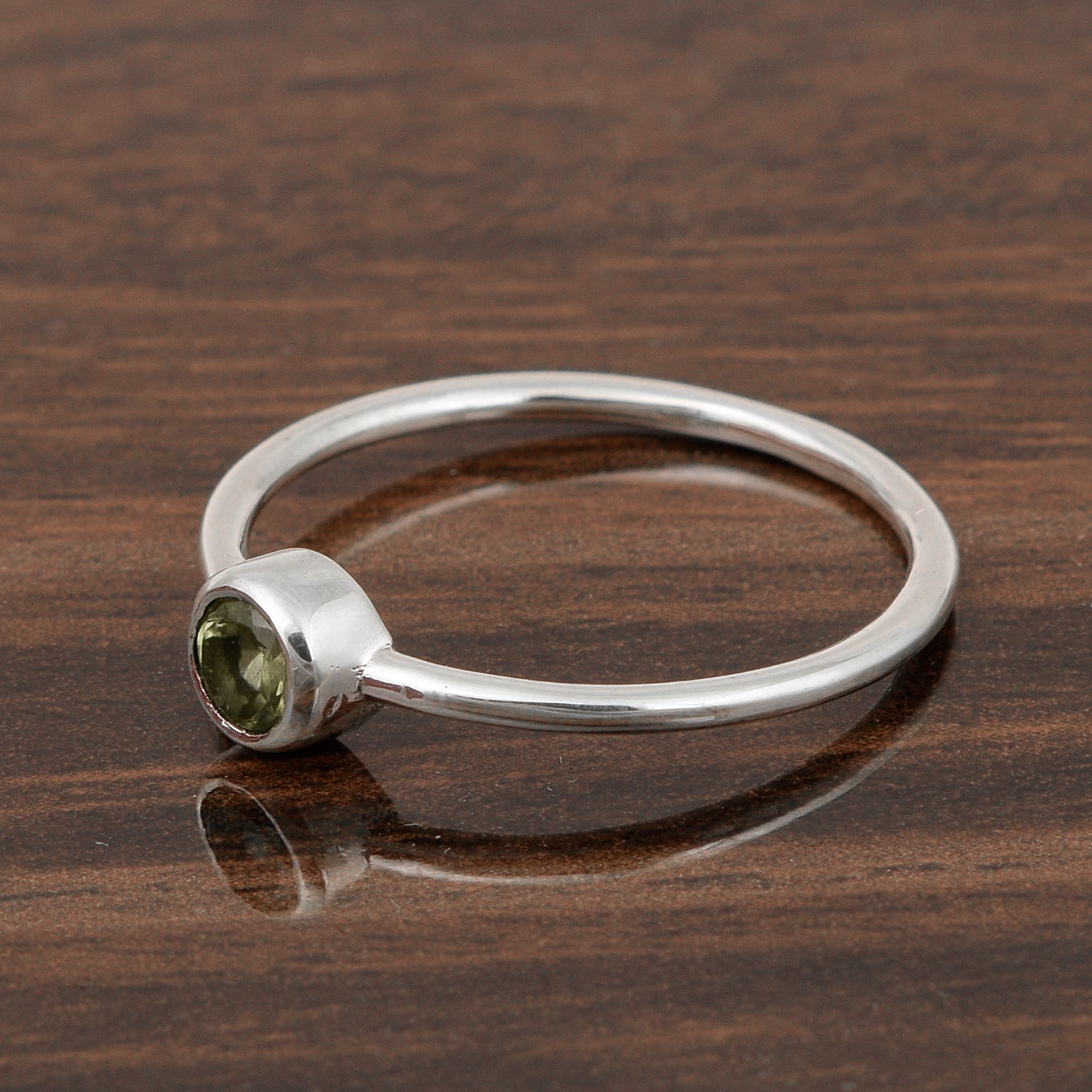 Peridot ring