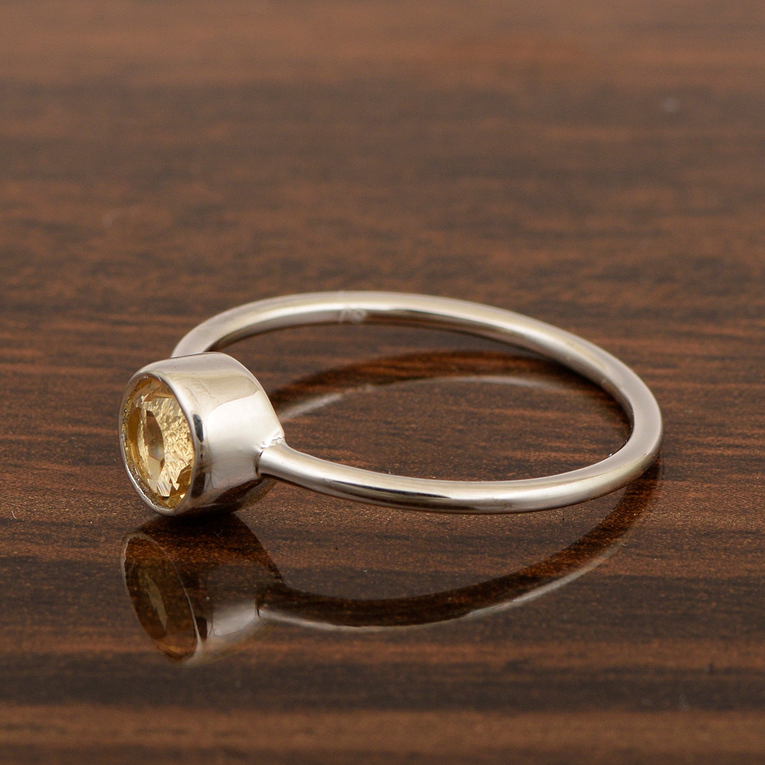 Citrine ring