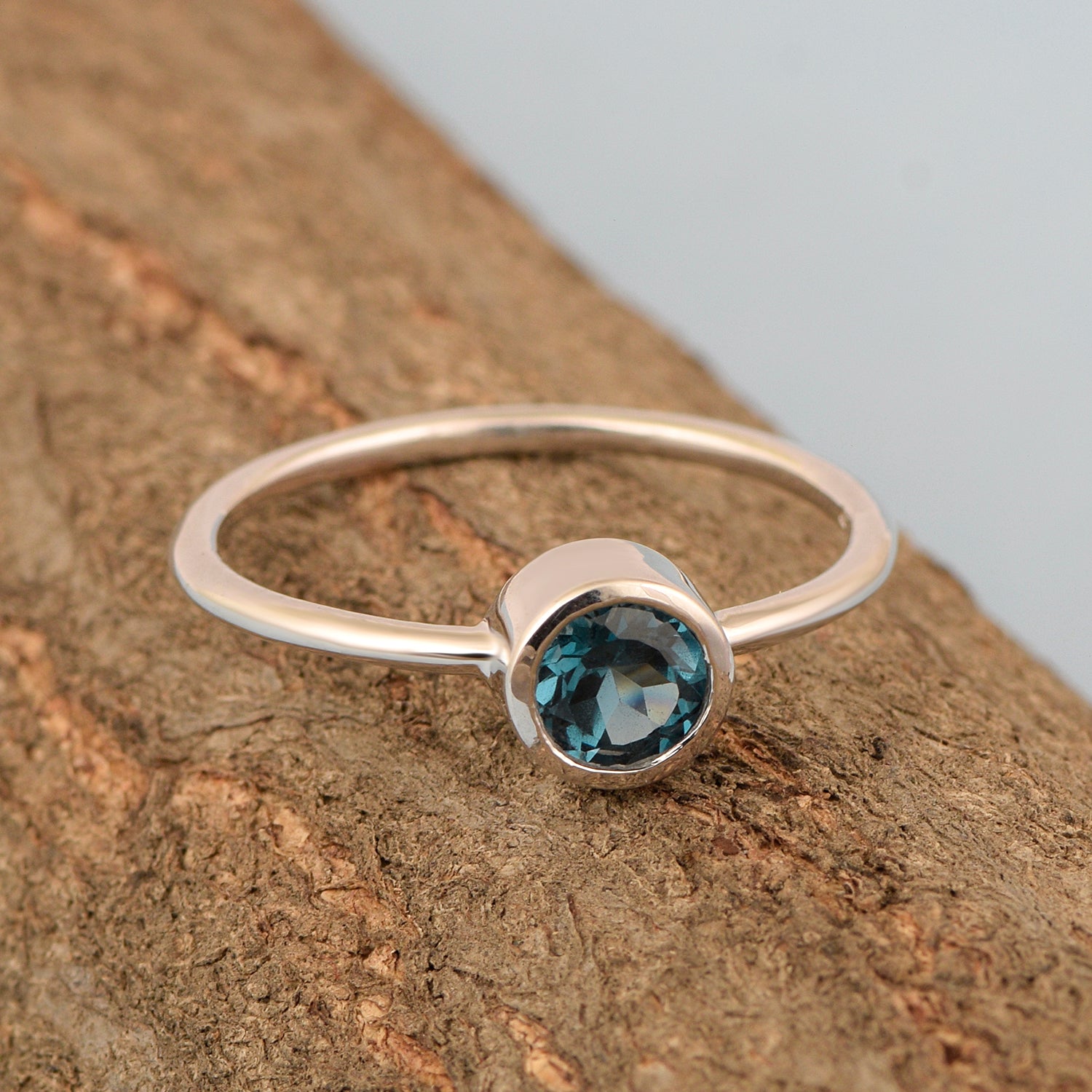 London Blue Topaz ring