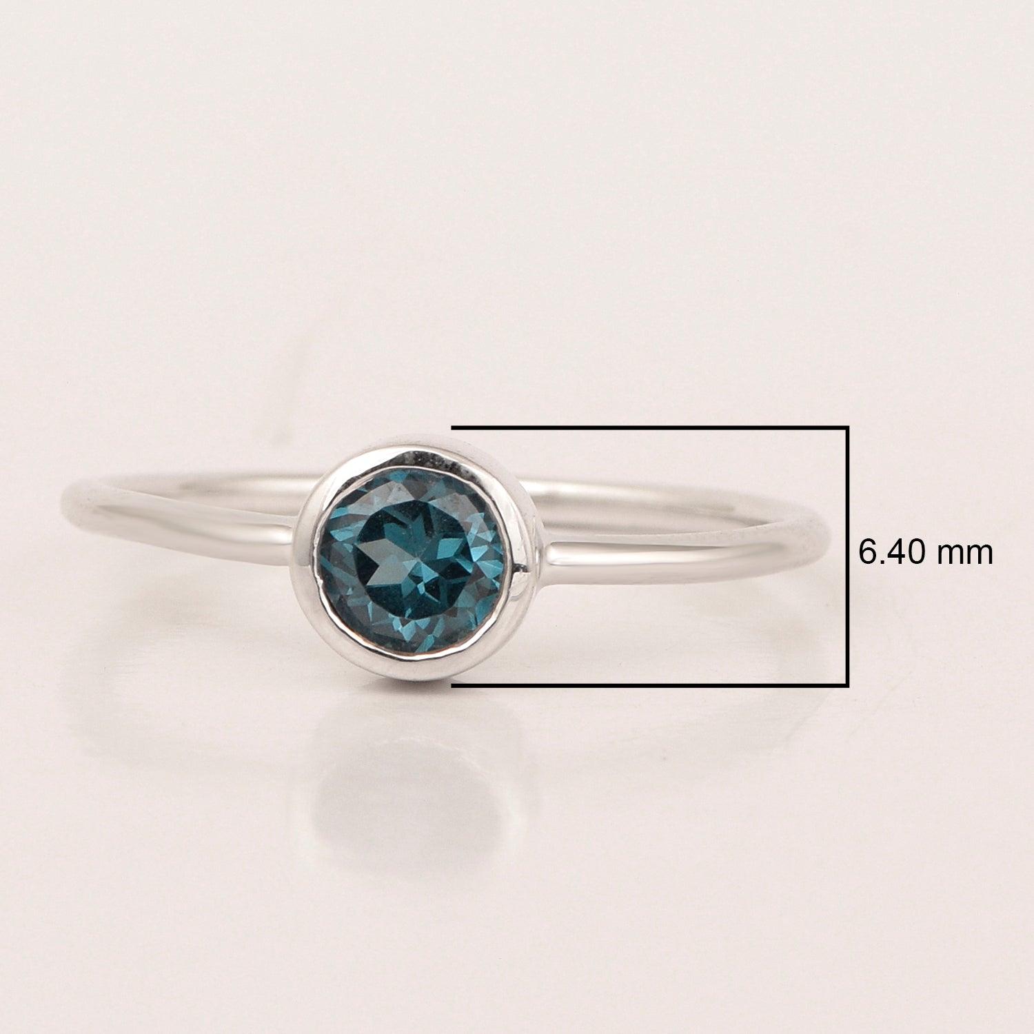 London Blue Topaz ring