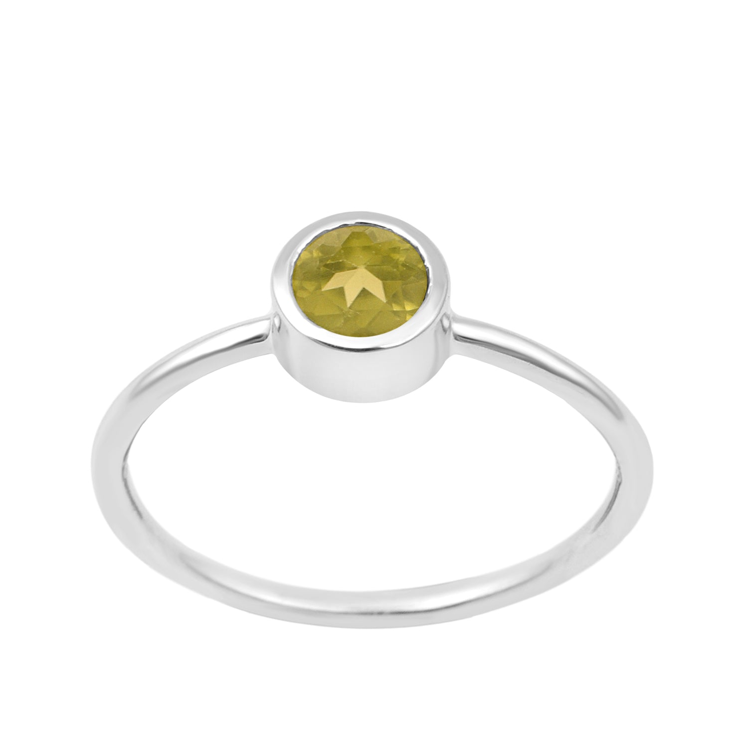 Peridot ring