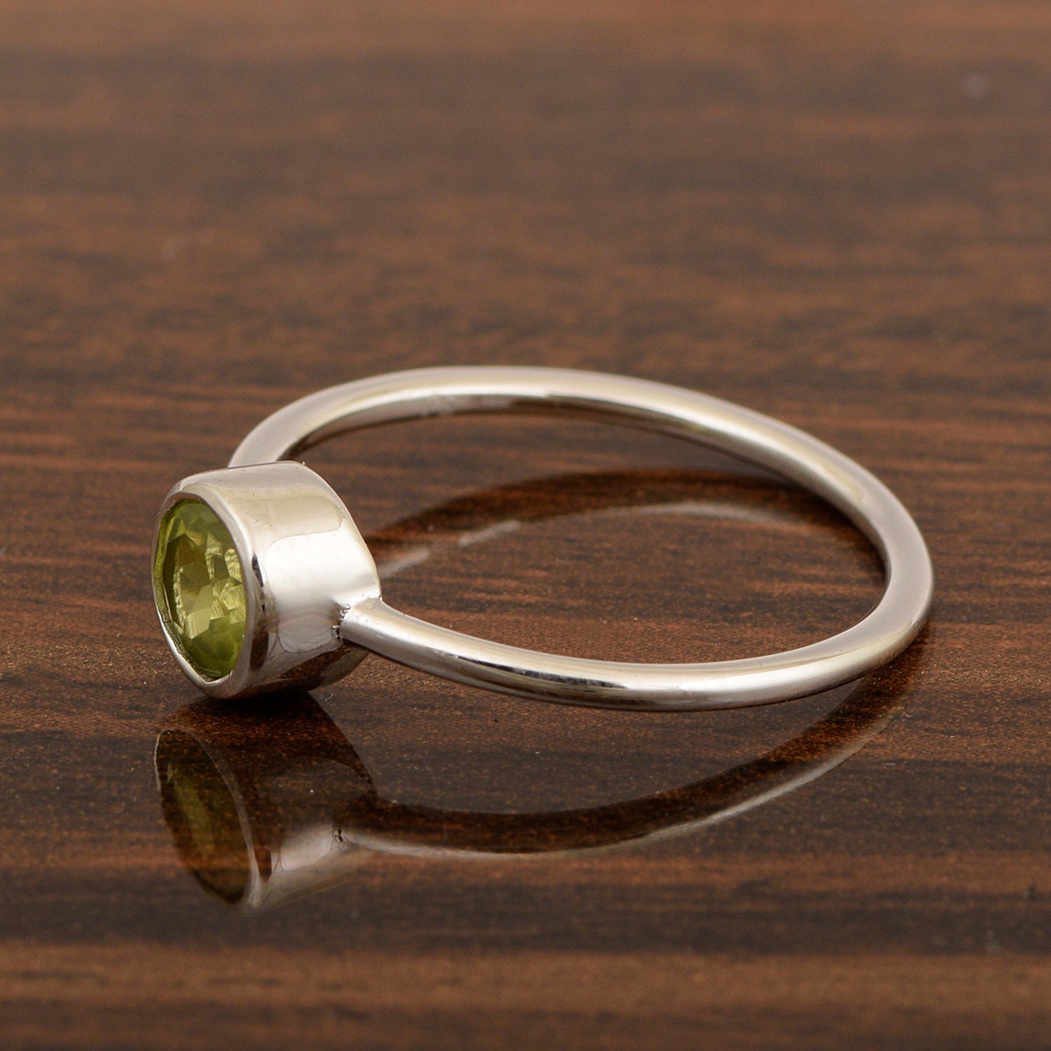 Peridot ring