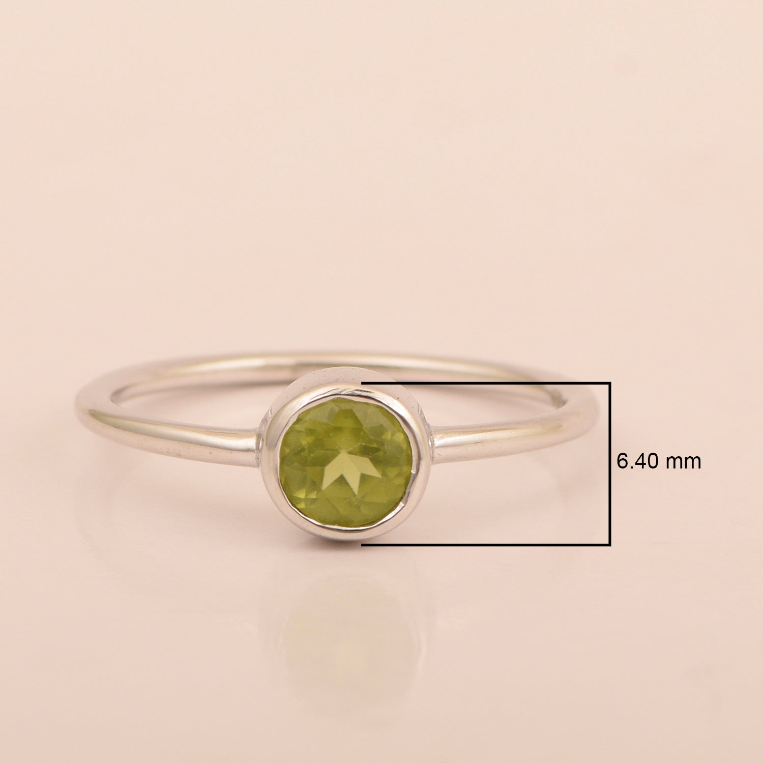 Peridot ring