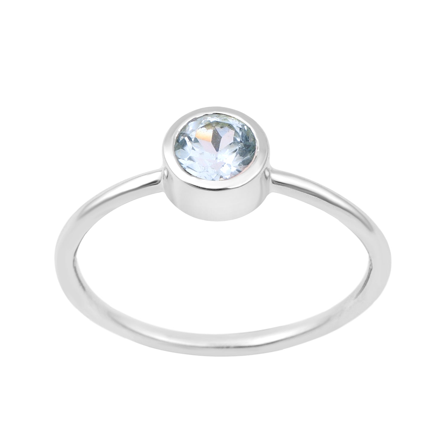 Swiss Blue Topaz ring