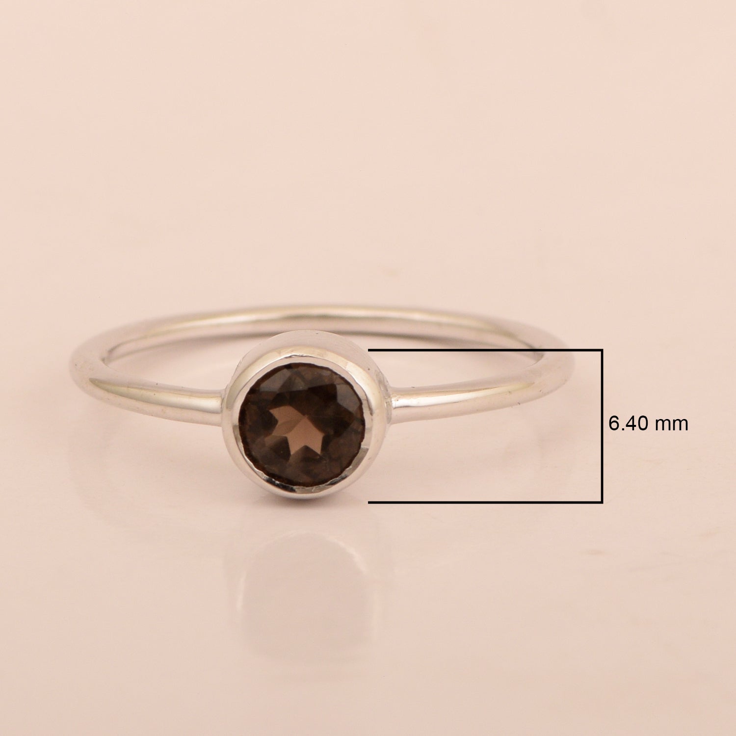 Smoky Quartz ring