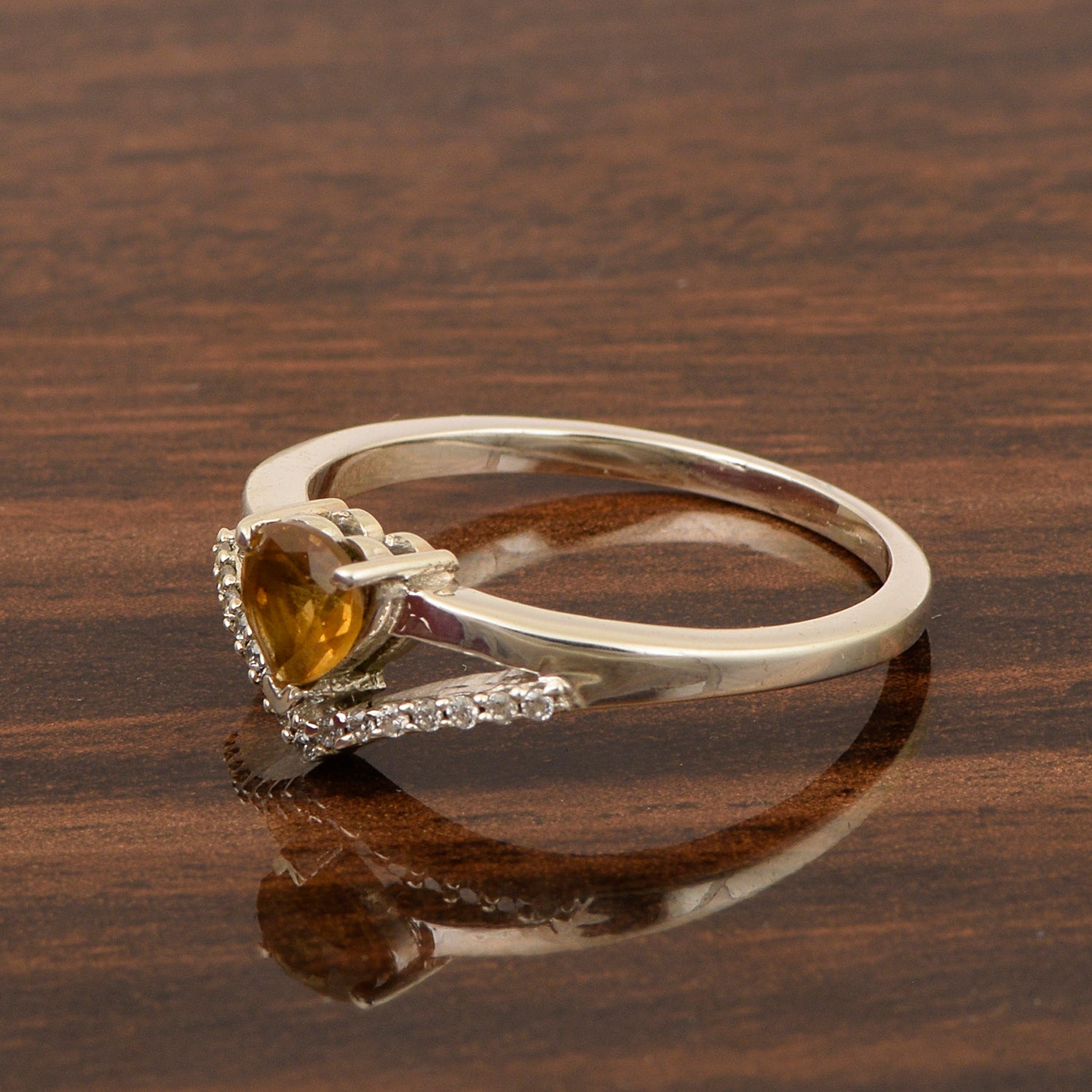 Citrine ring