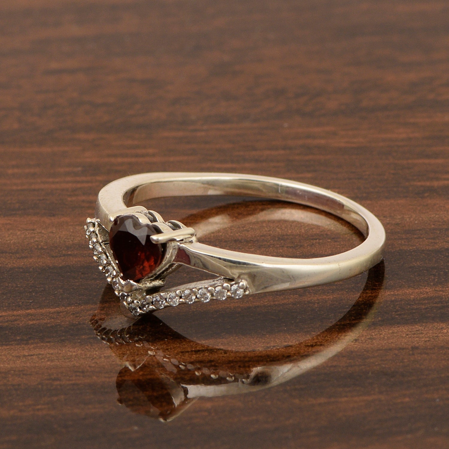 Garnet ring