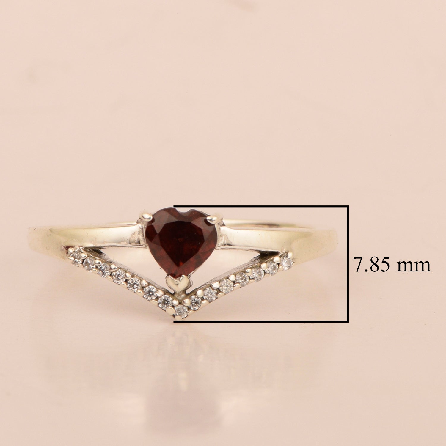 Garnet ring