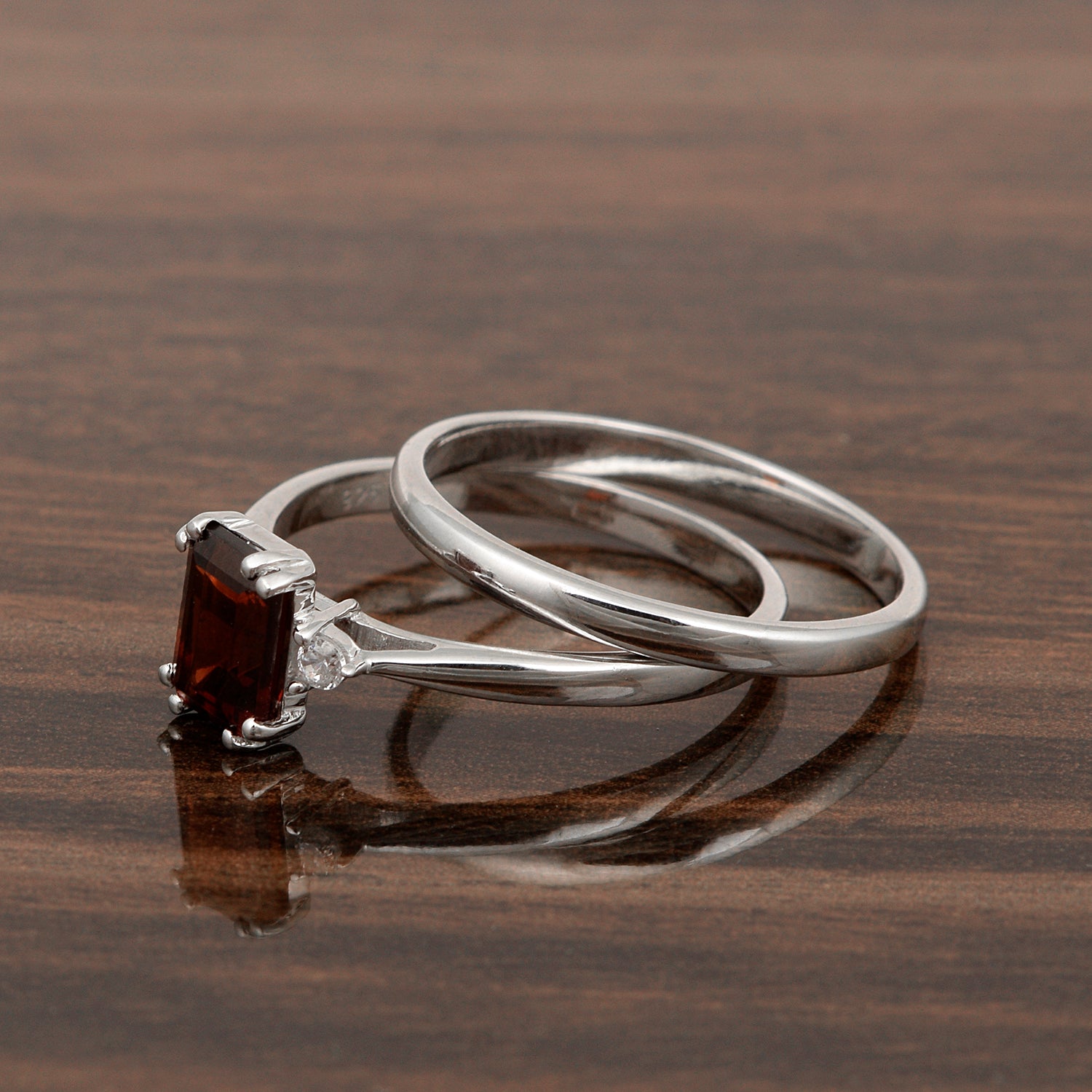 Garnet ring