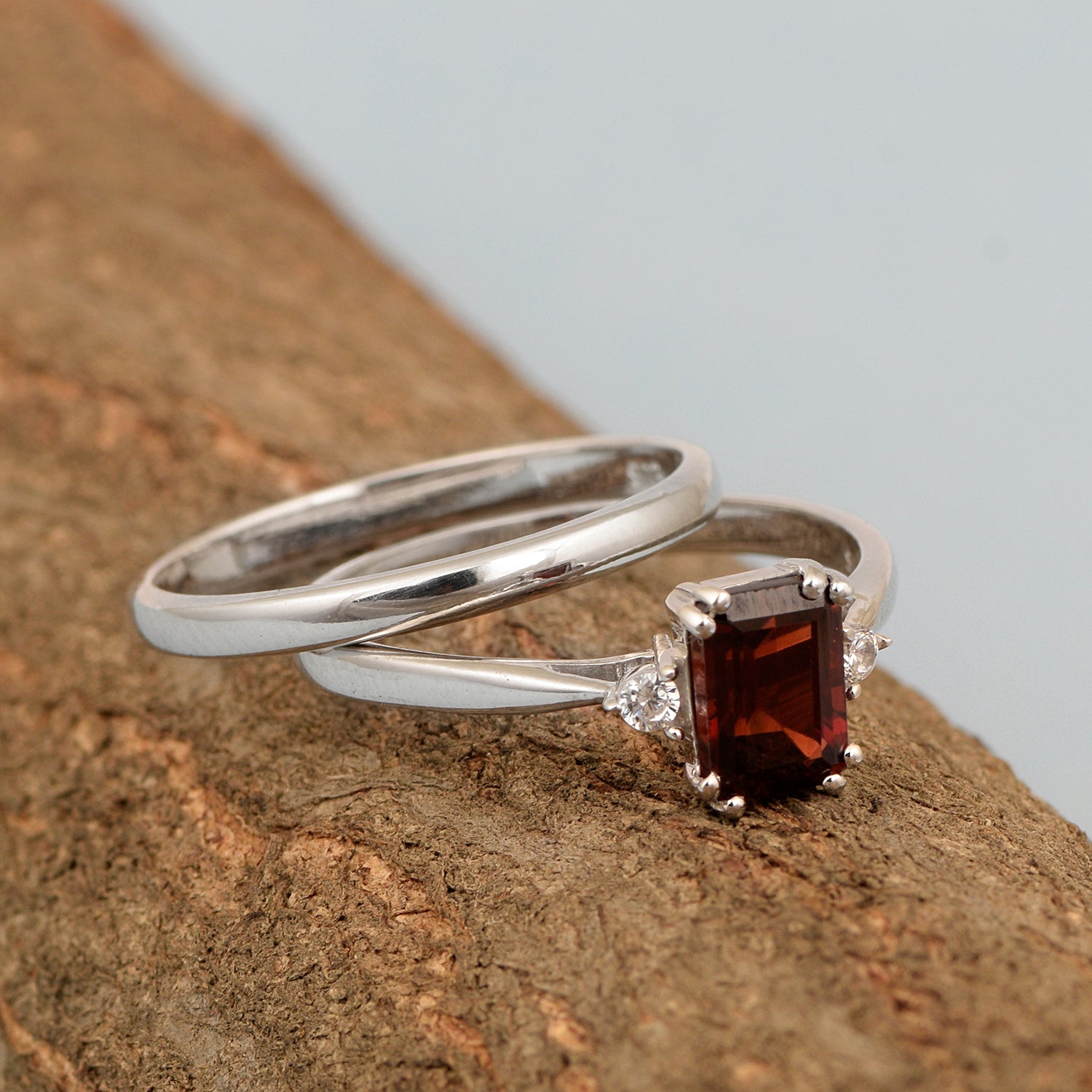 Garnet ring