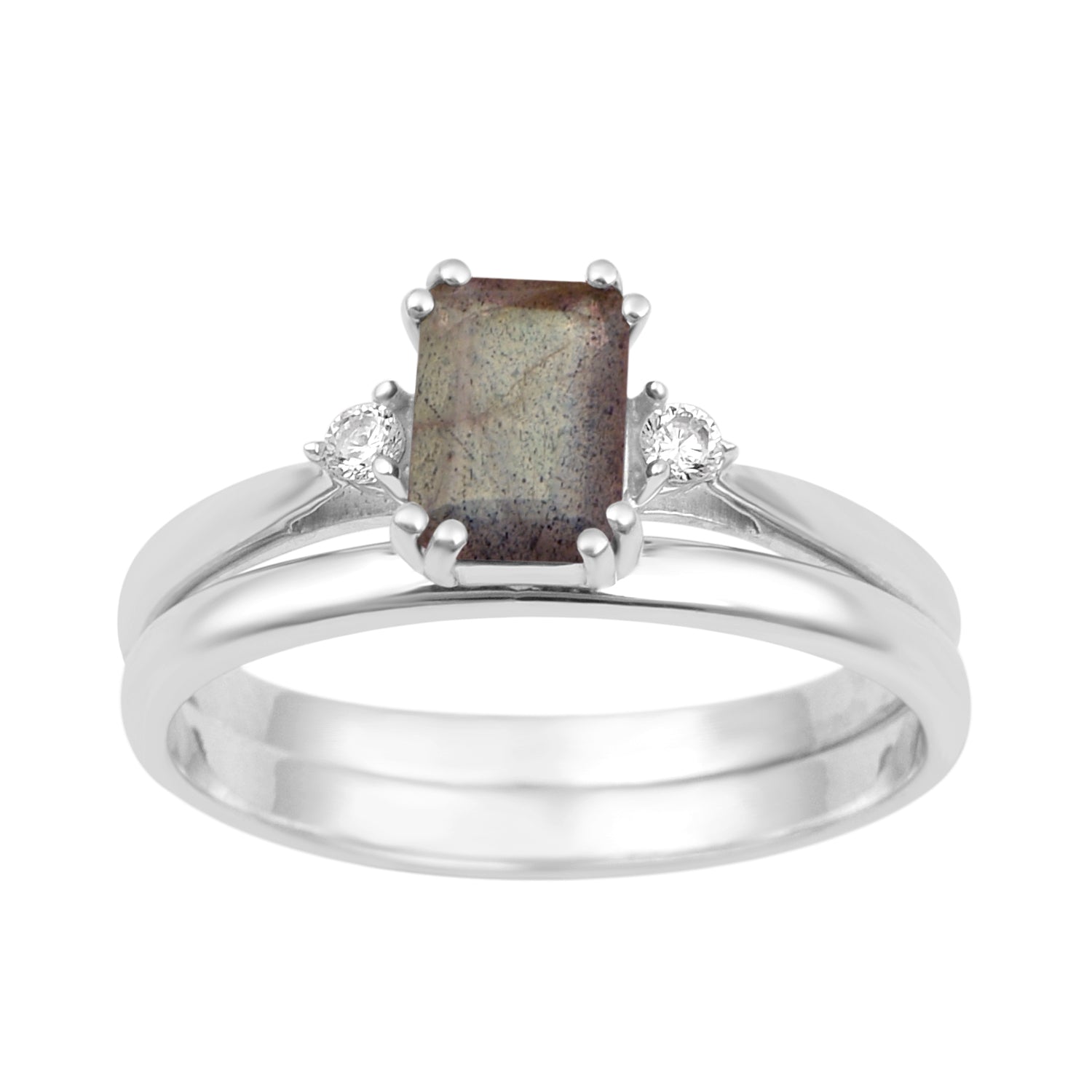 Labradorite ring