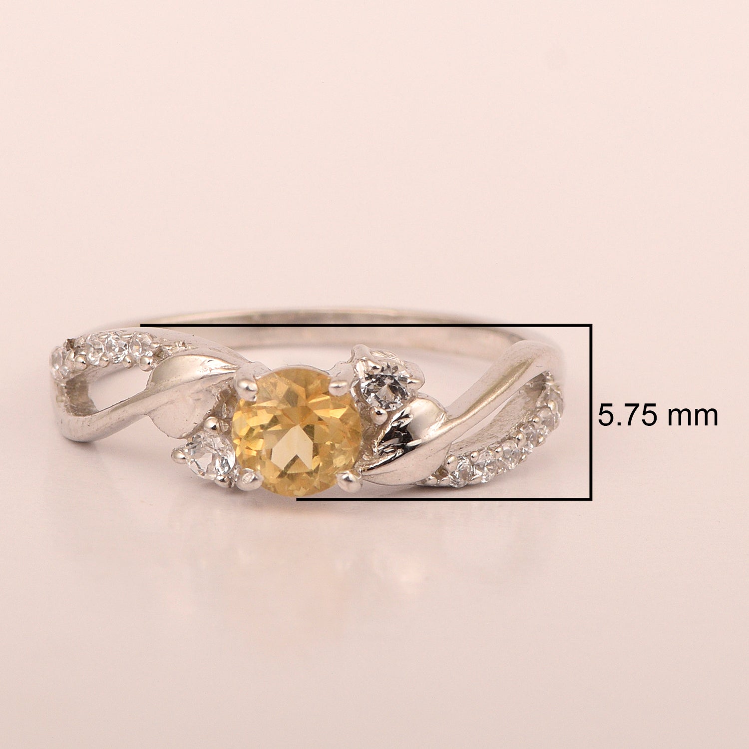 Citrine ring