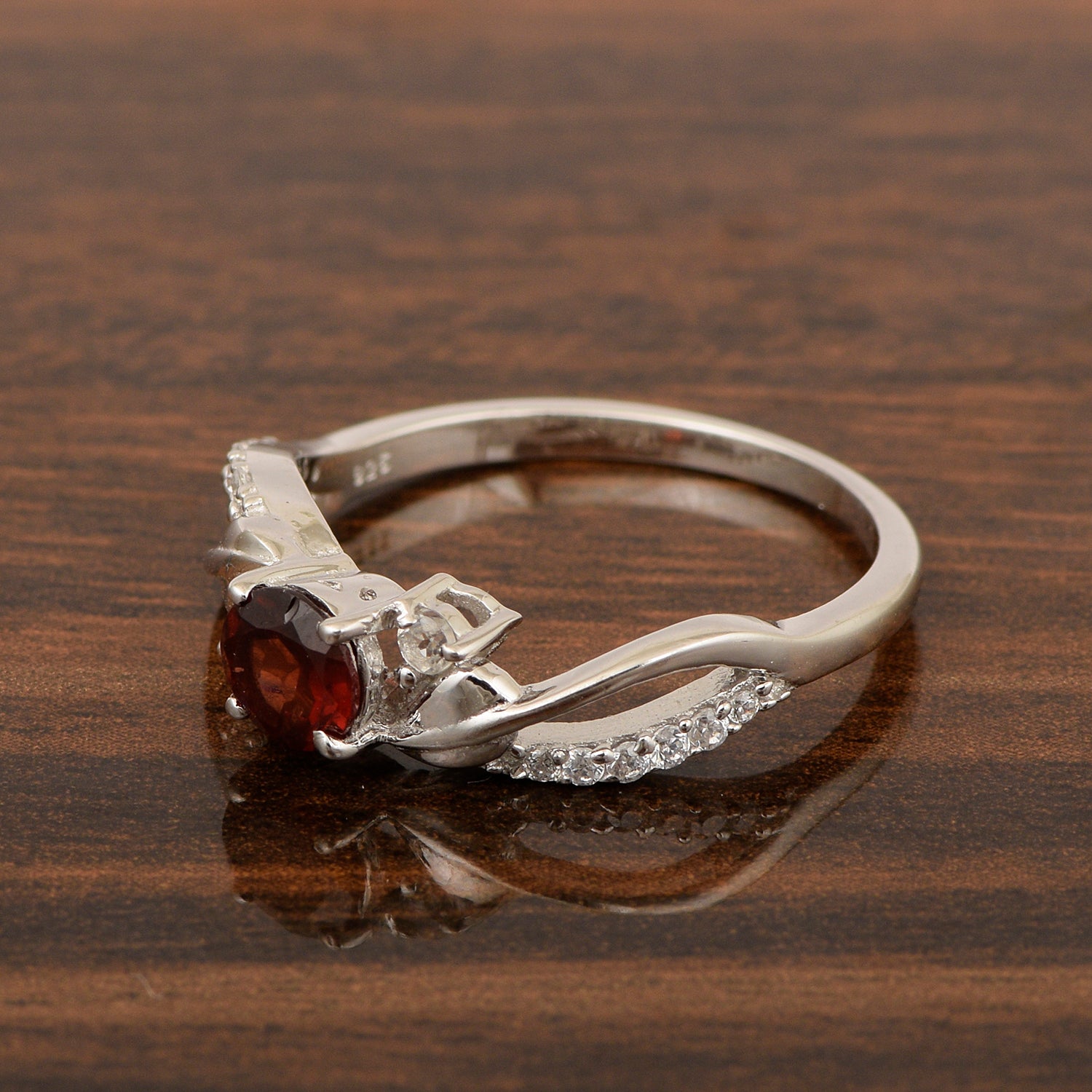 Garnet ring