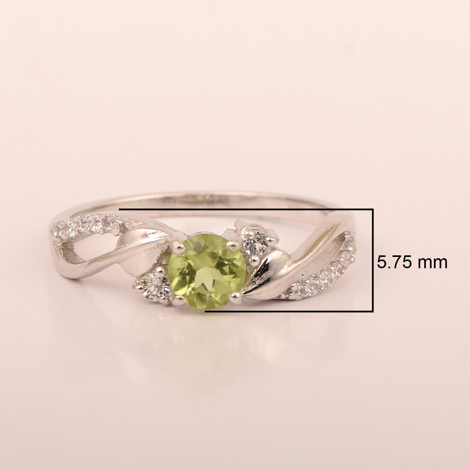 Peridot ring