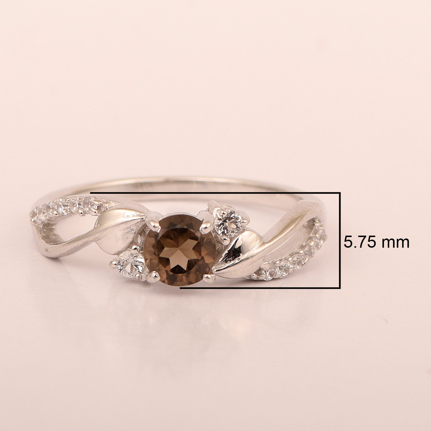 Smoky Quartz ring
