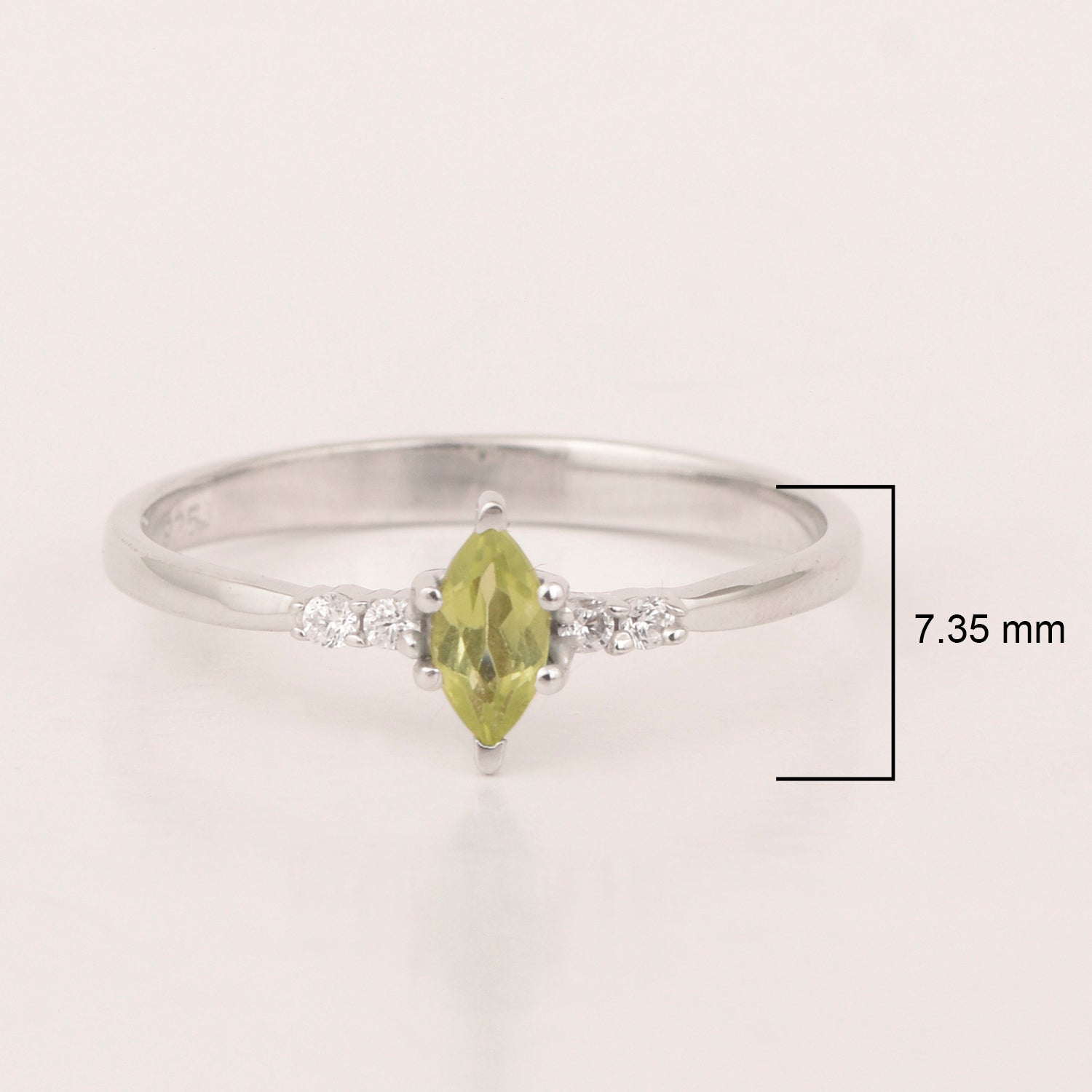 Peridot ring