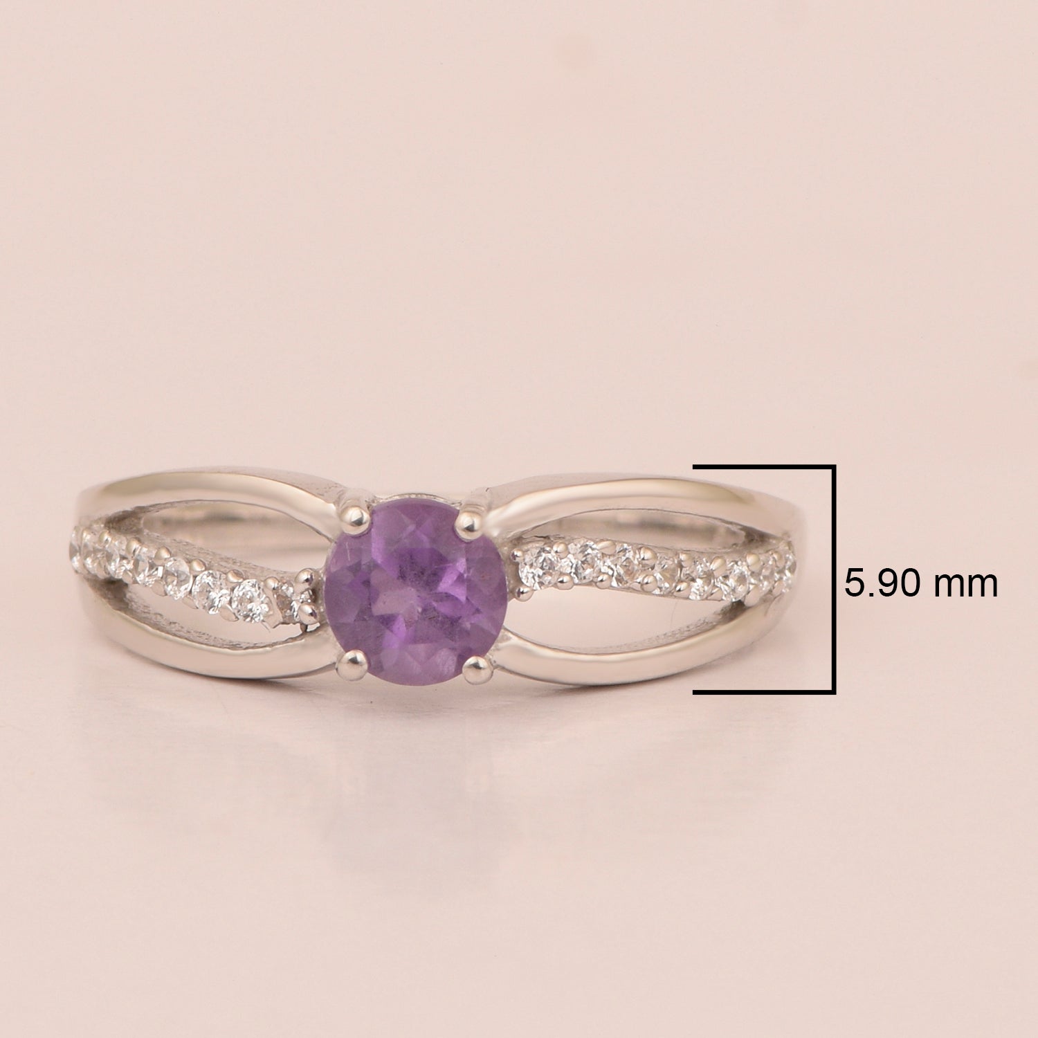 Amethyst ring