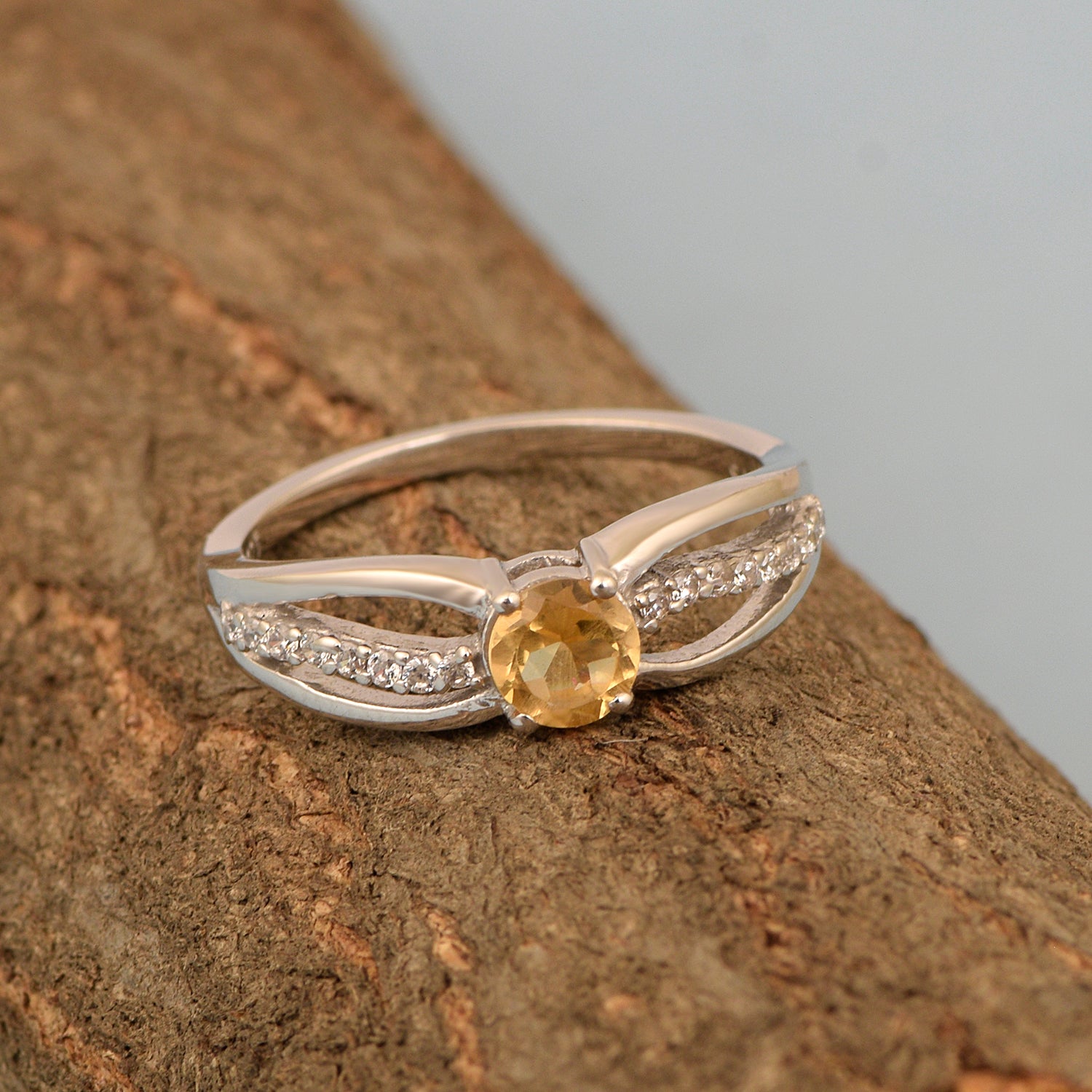 Citrine ring
