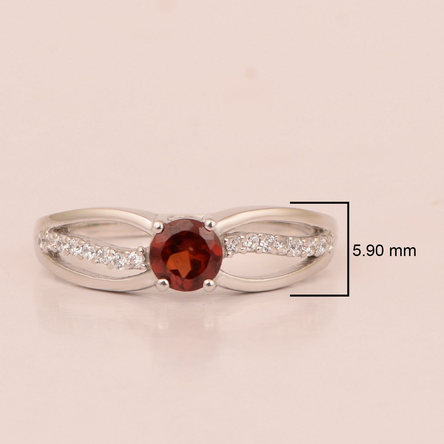 Garnet ring