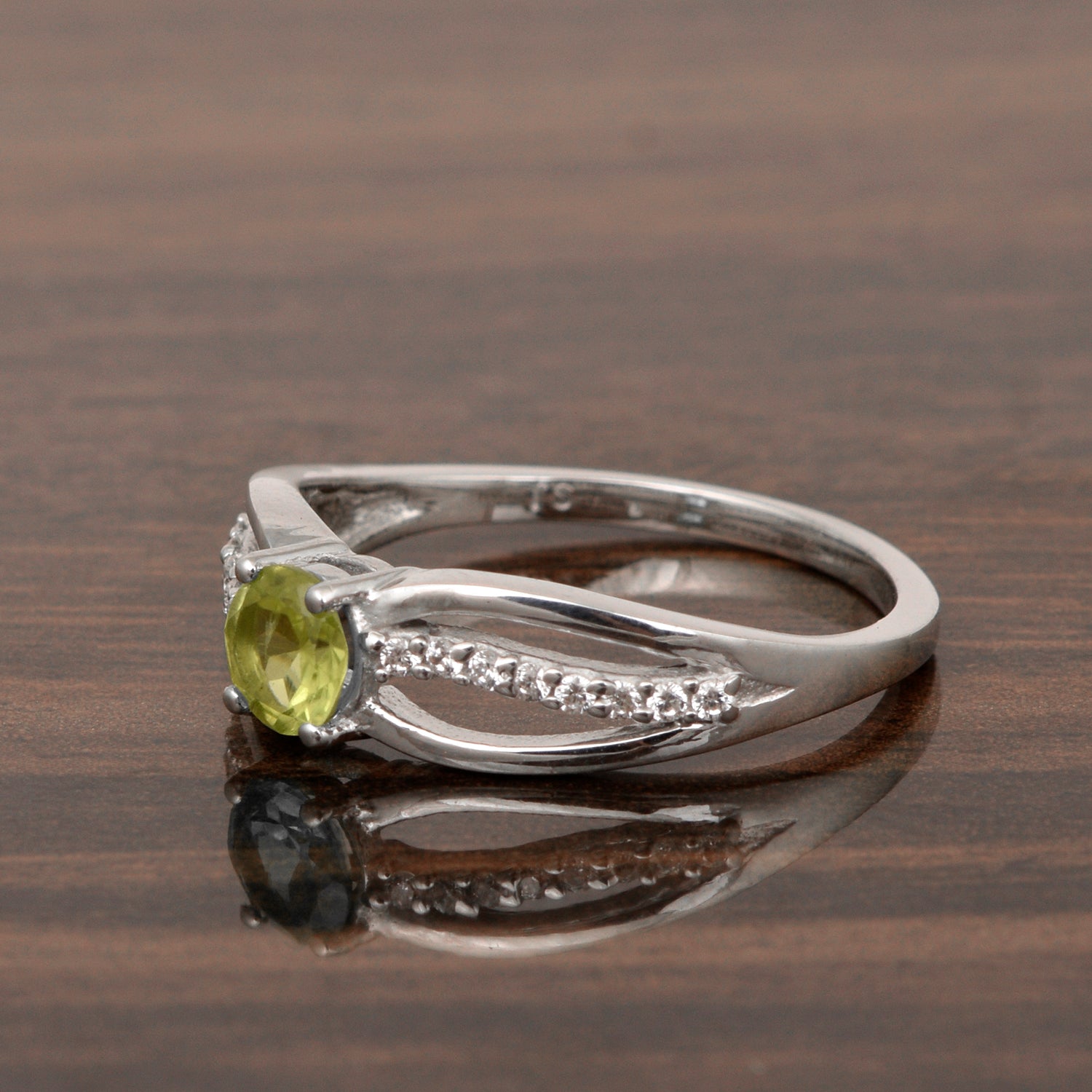 Peridot ring