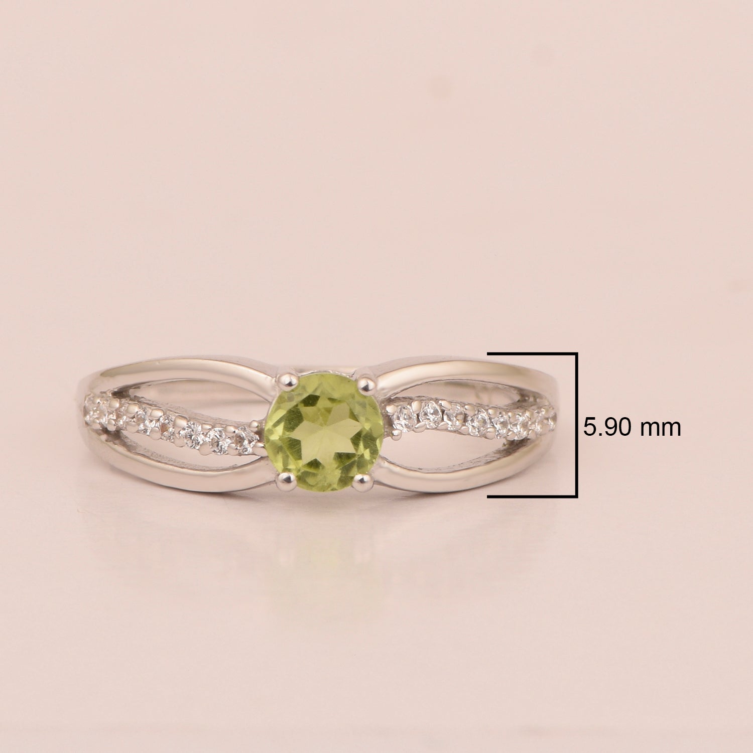 Peridot ring