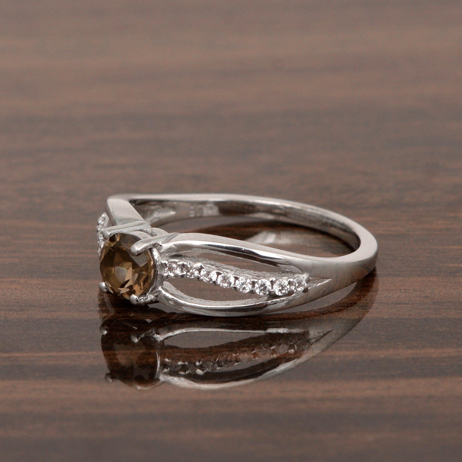 Smoky Quartz ring