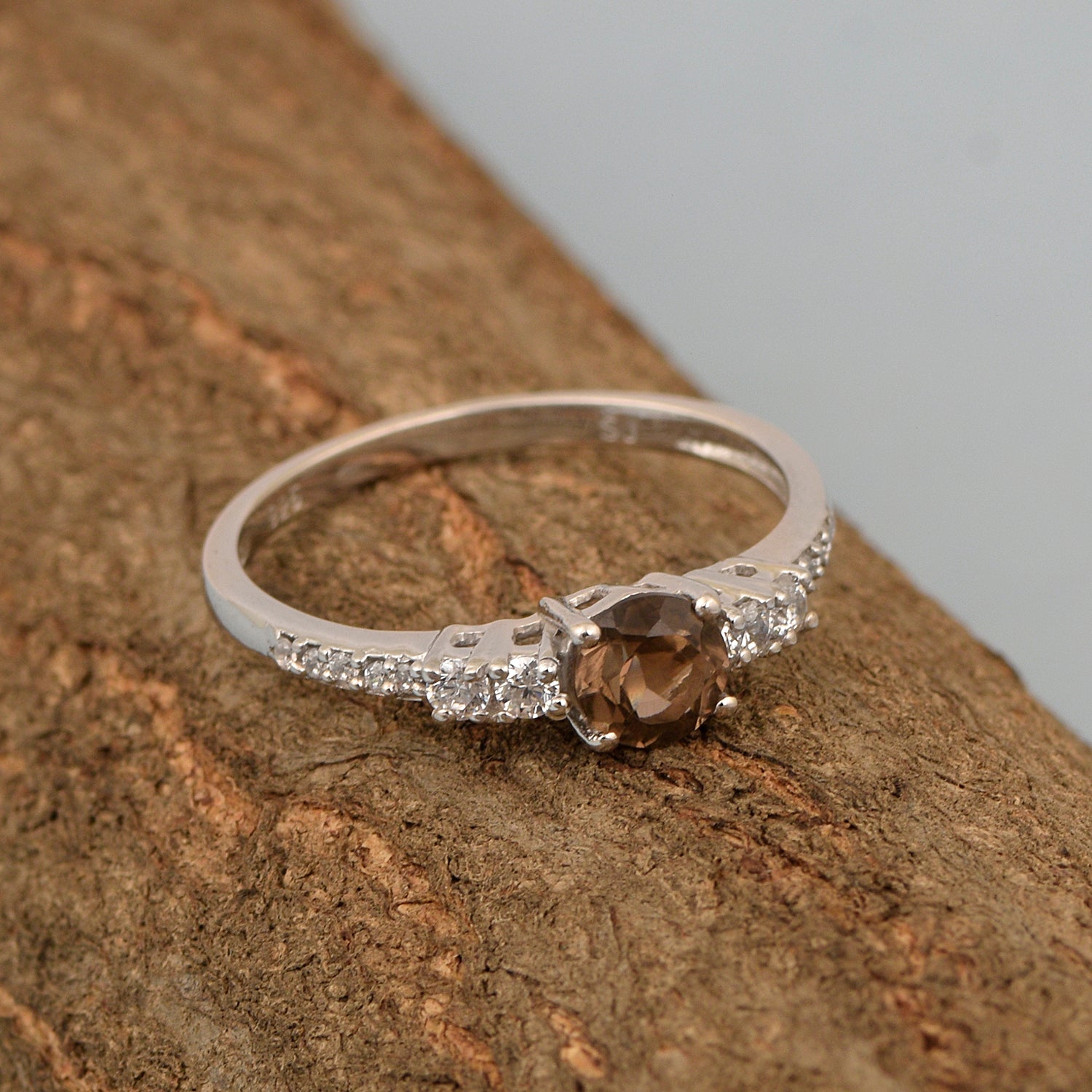 Smoky Quartz ring