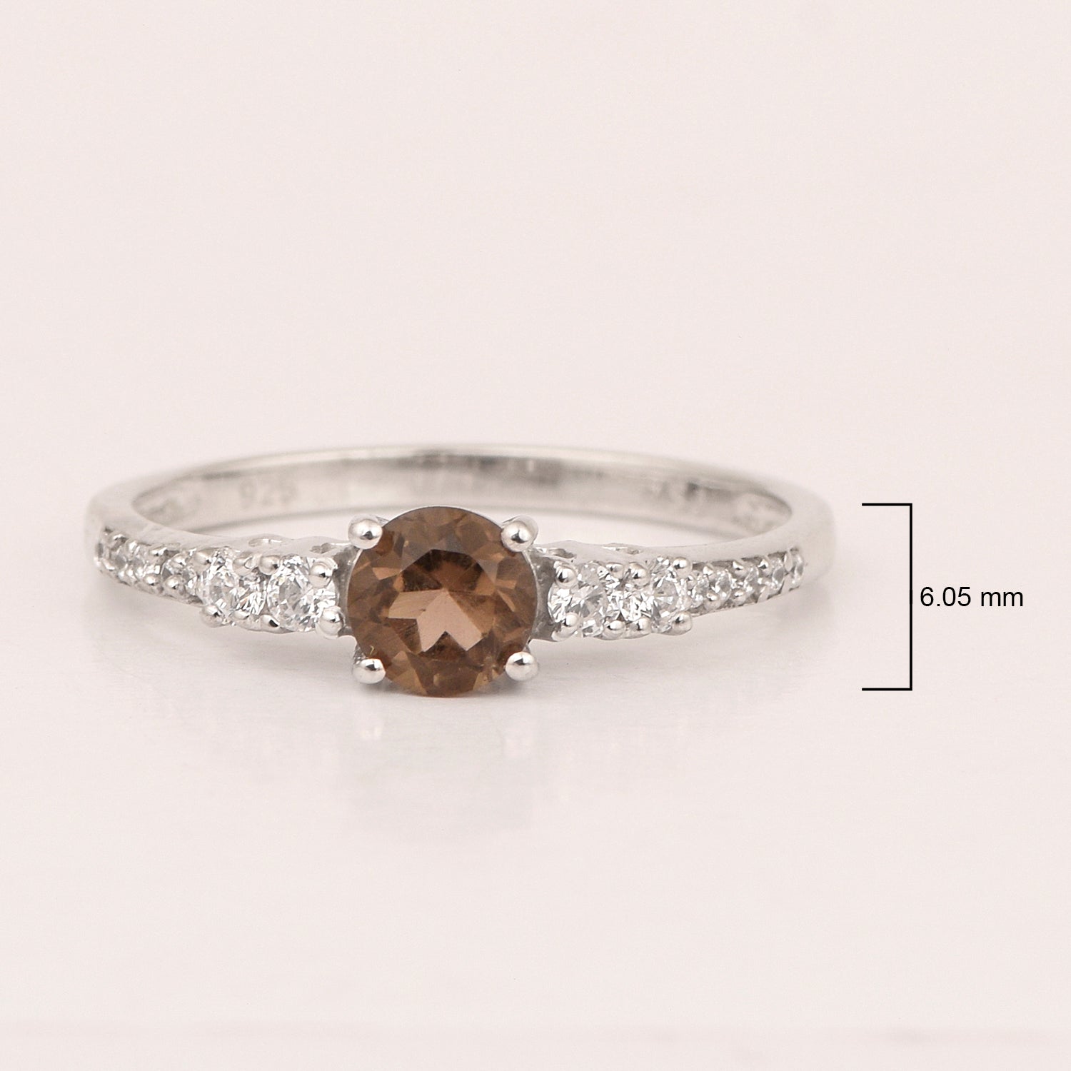 Smoky Quartz ring