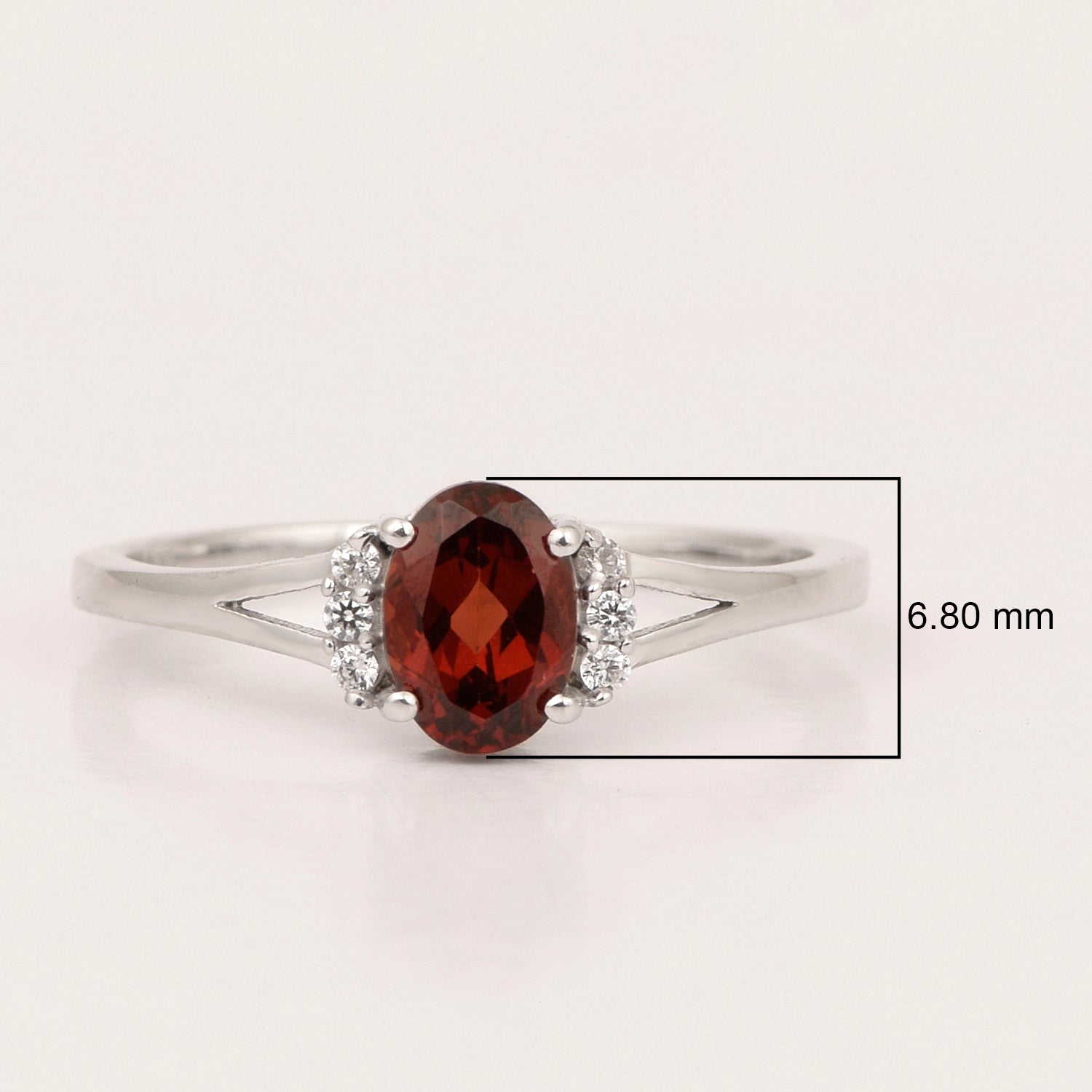 Garnet ring