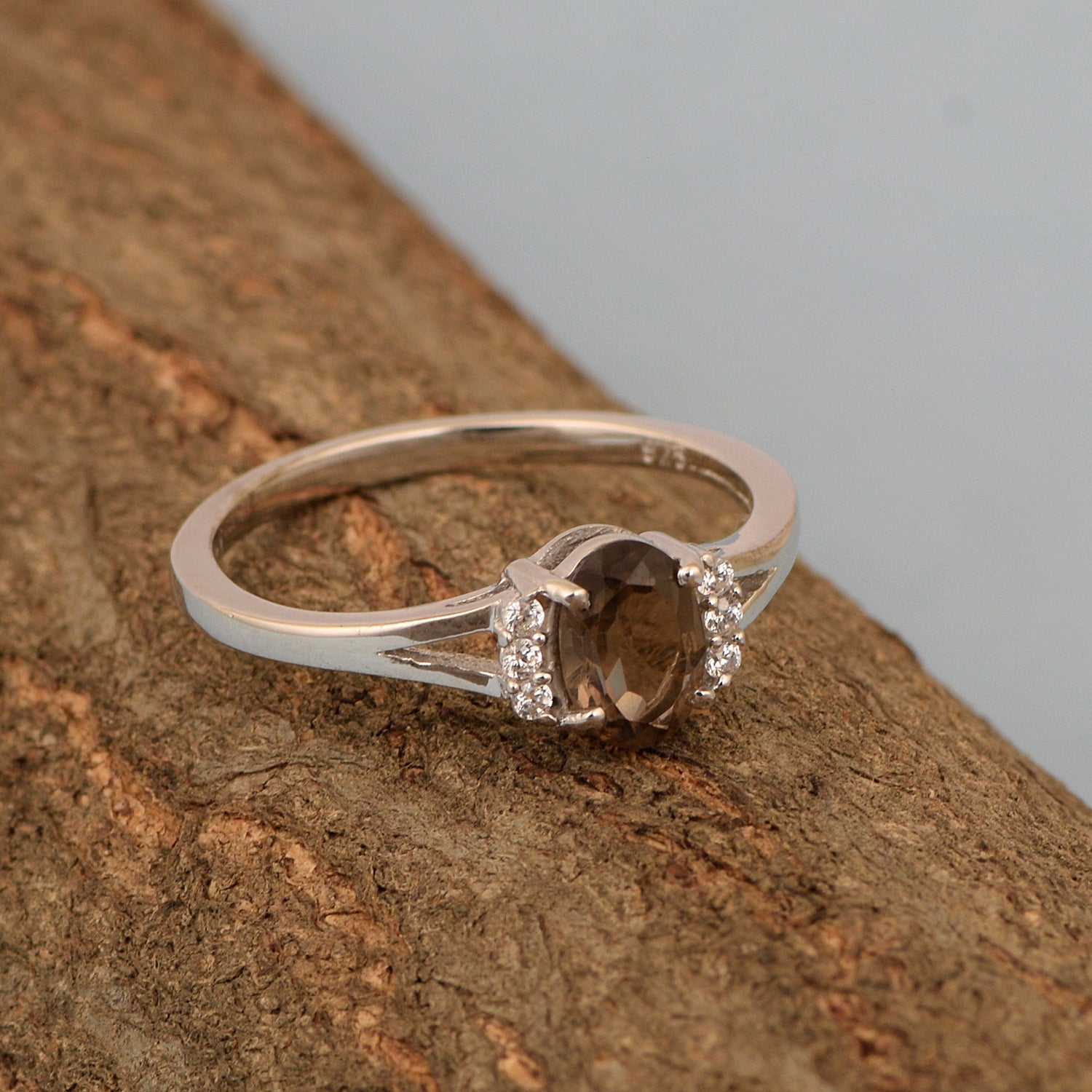 Smoky Quartz ring