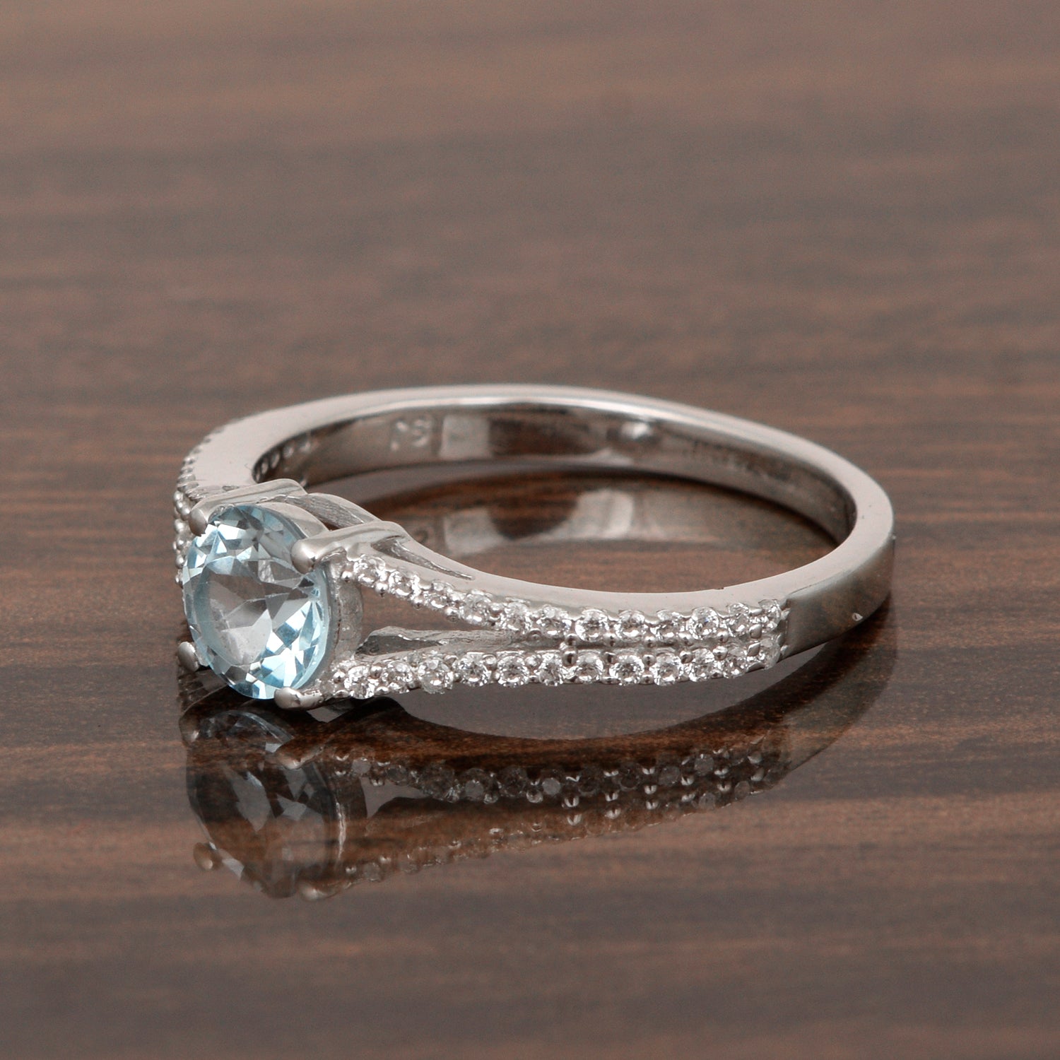 Blue Topaz ring