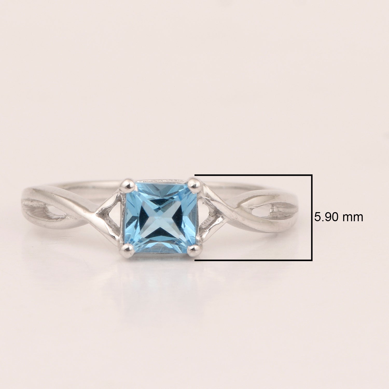 Blue Topaz ring