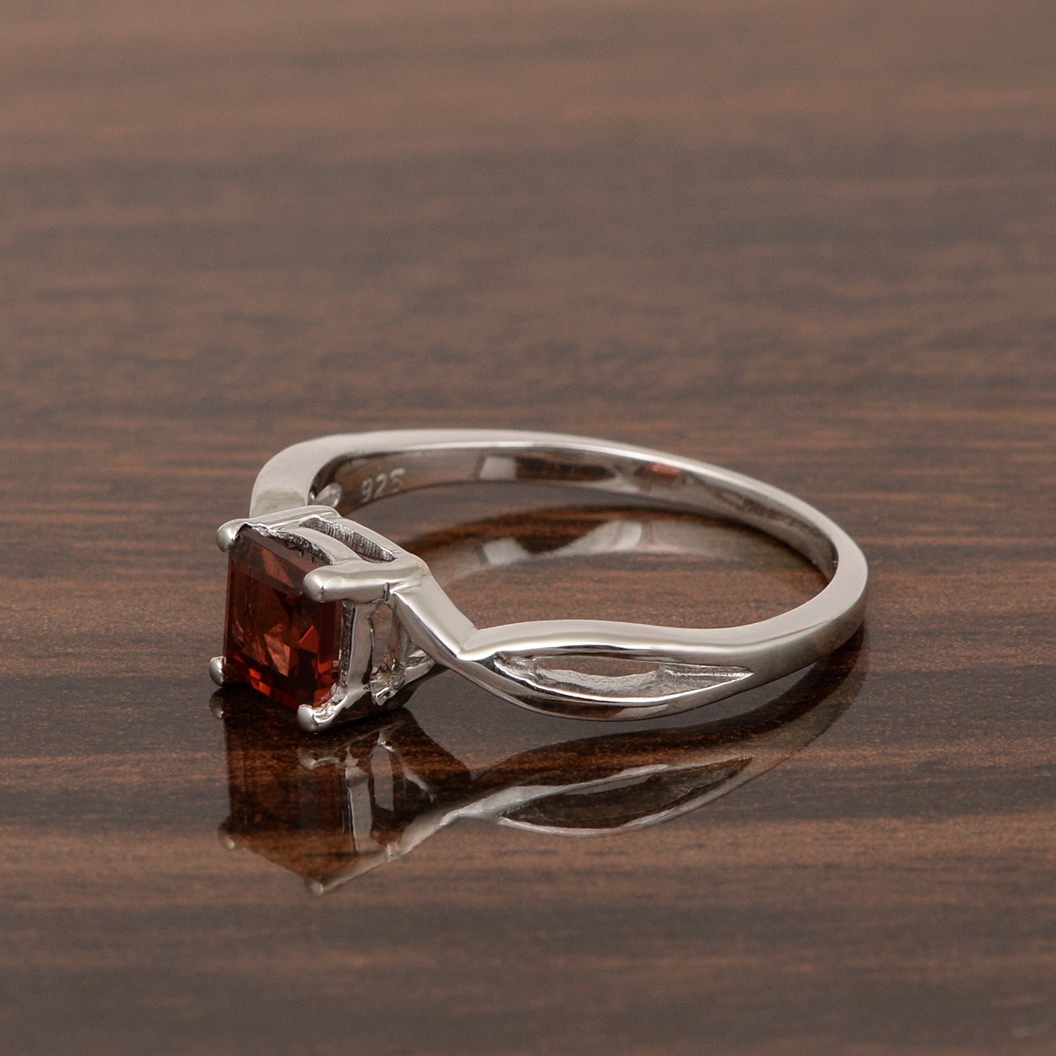 Garnet ring