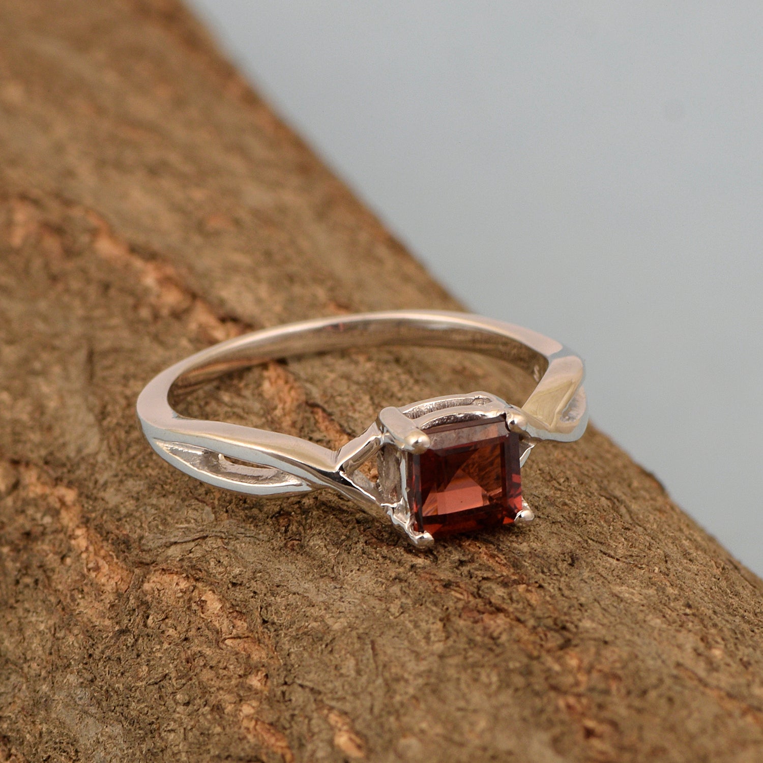 Garnet ring