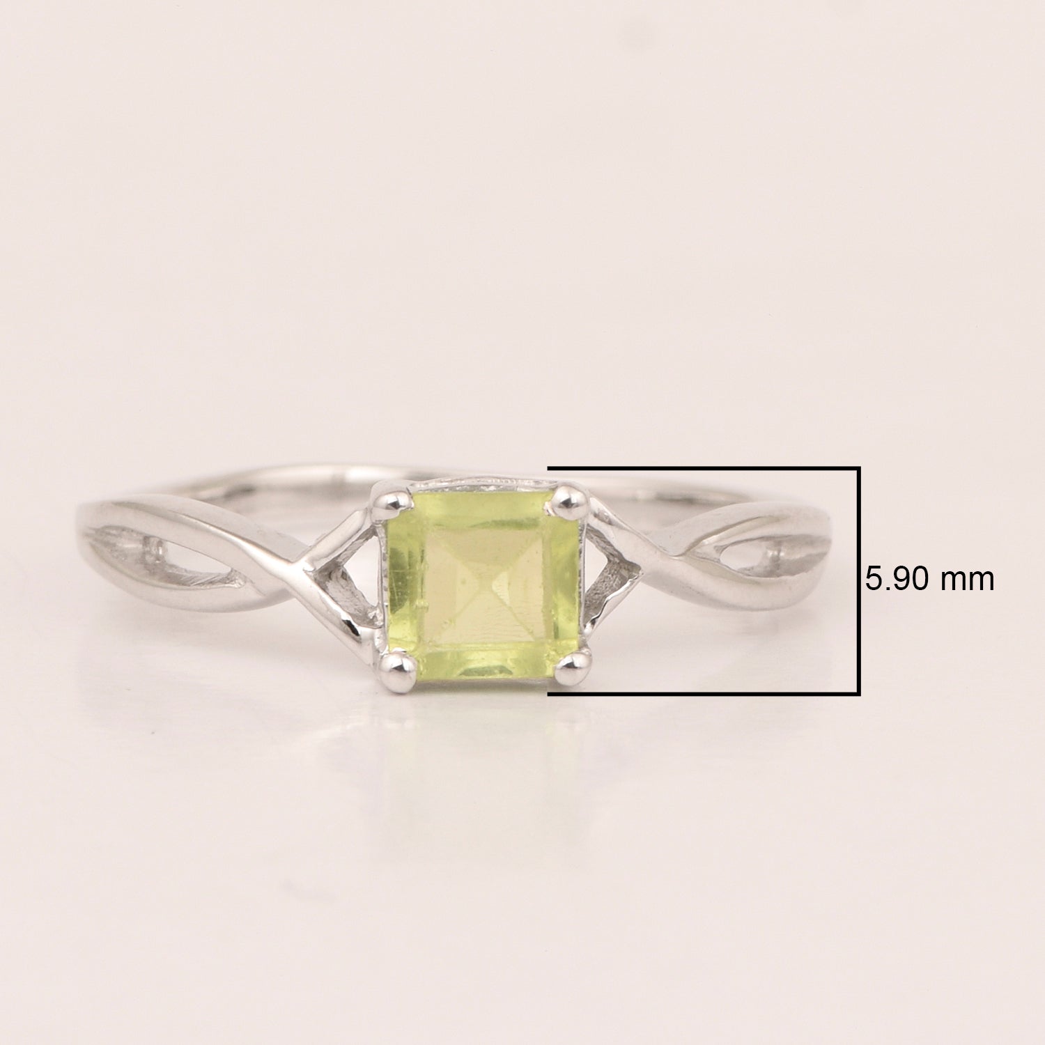 Peridot ring