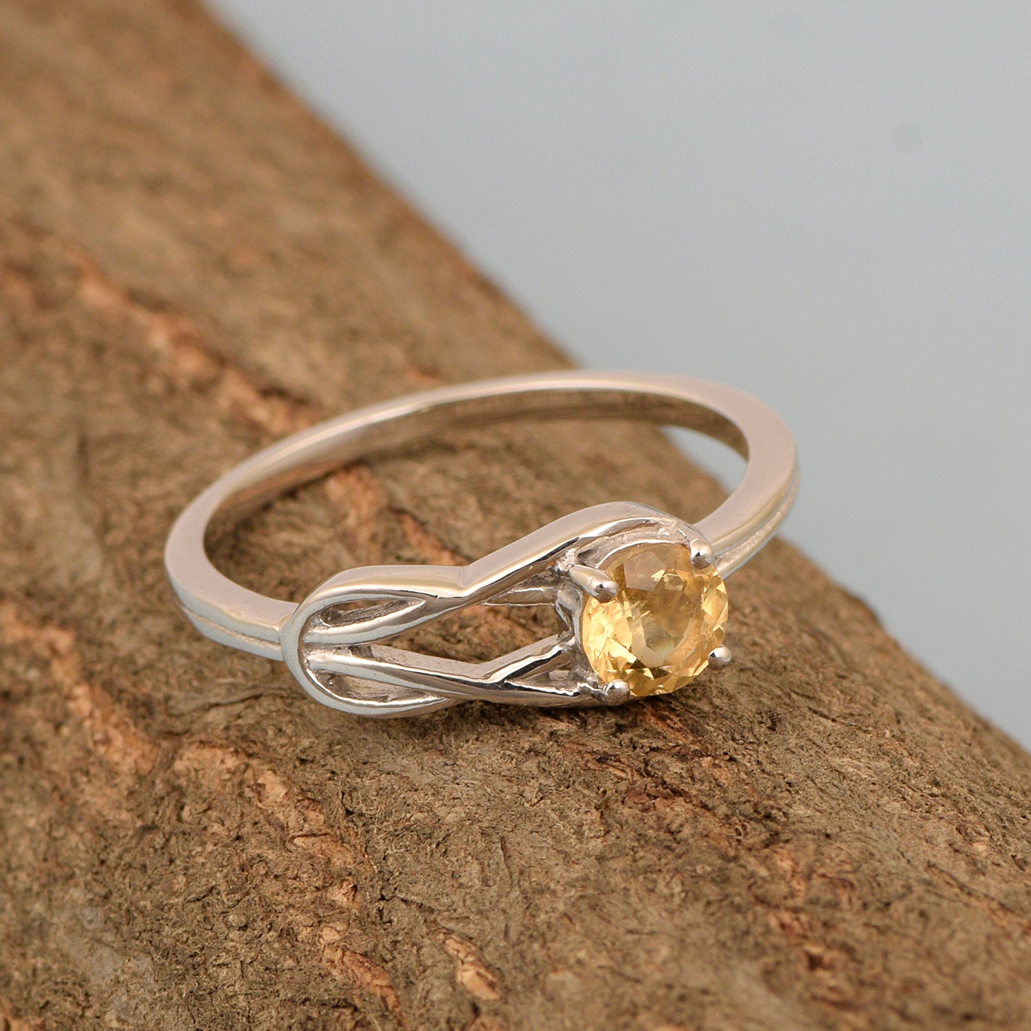 Citrine ring
