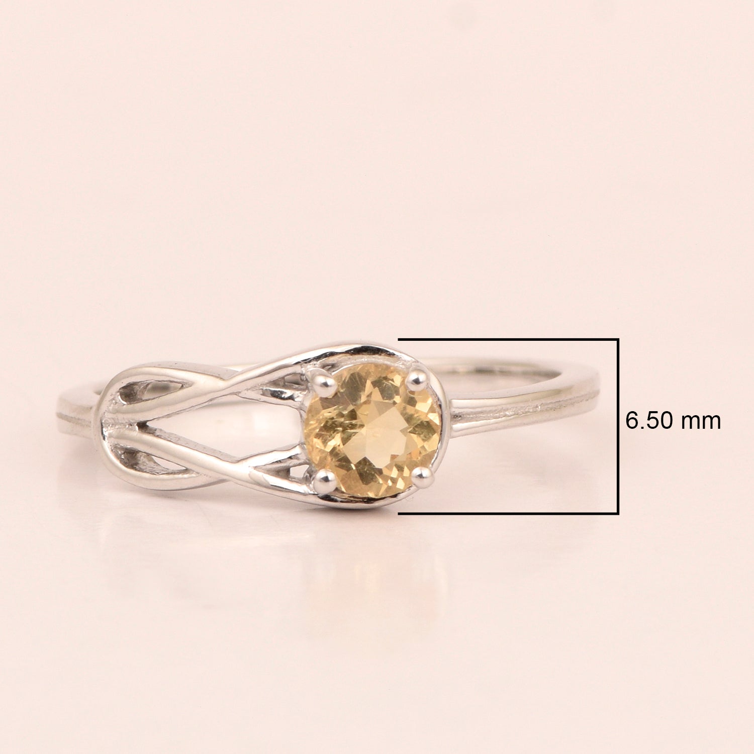 Citrine ring