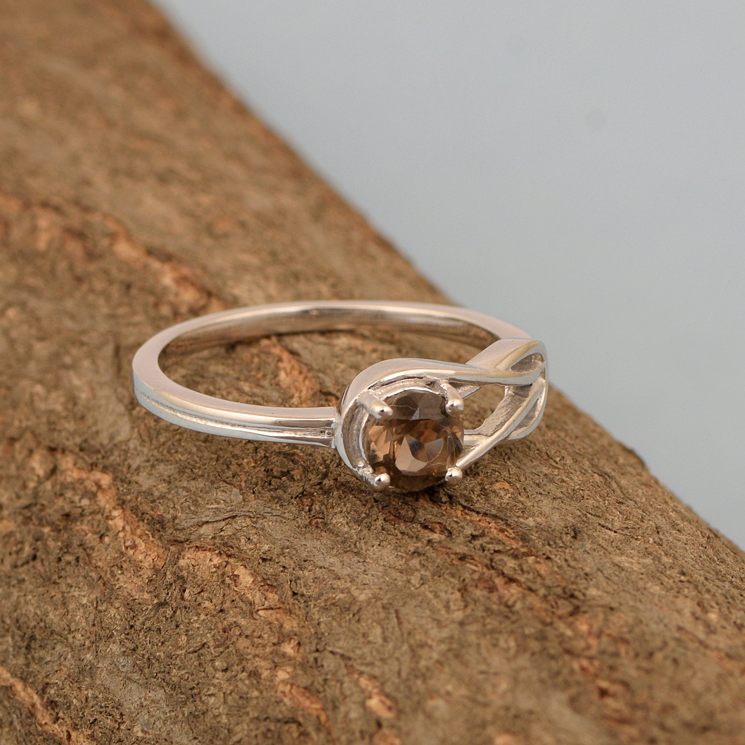 Smoky Quartz ring