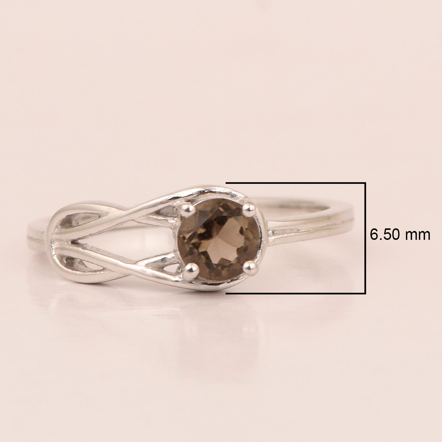Smoky Quartz ring