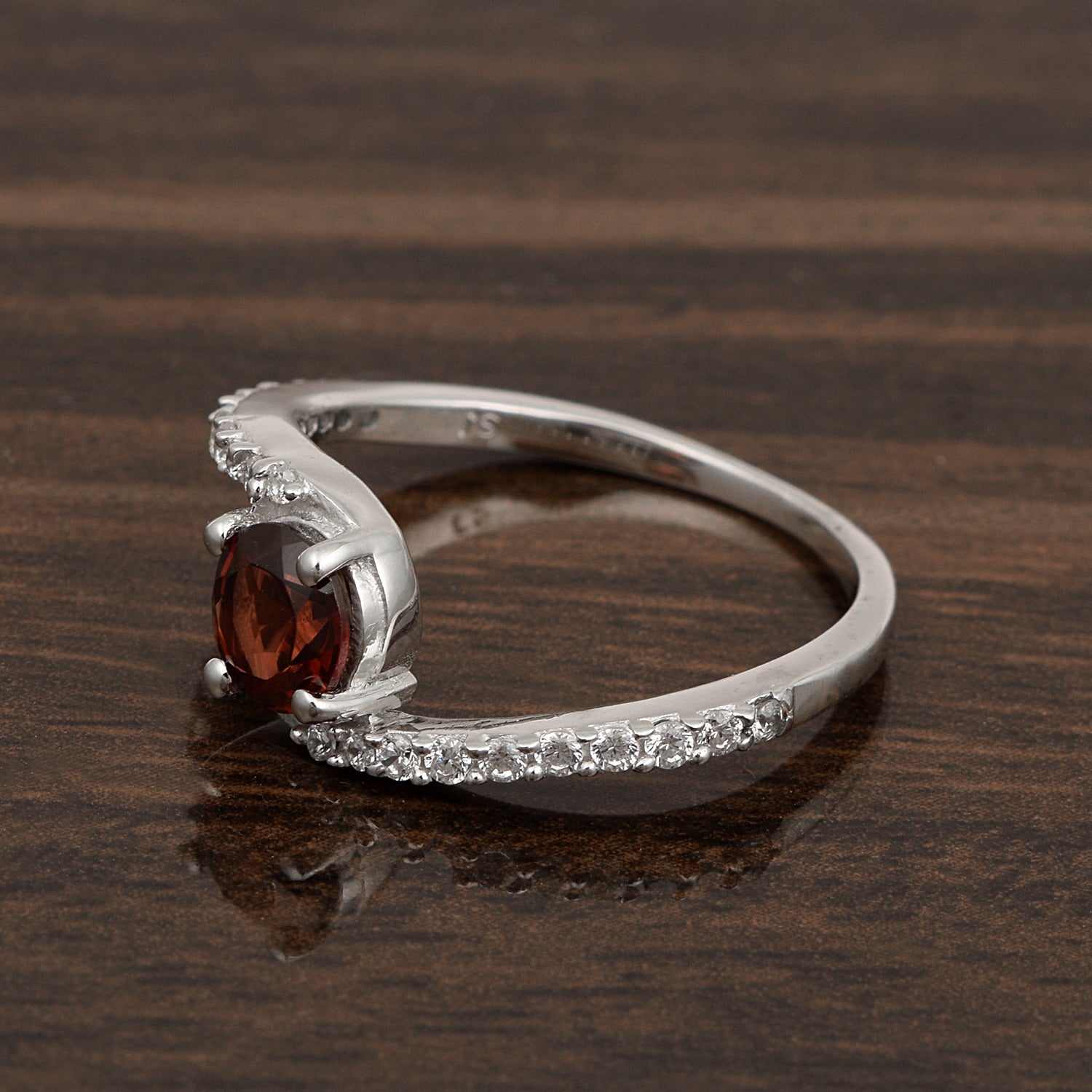 Garnet ring
