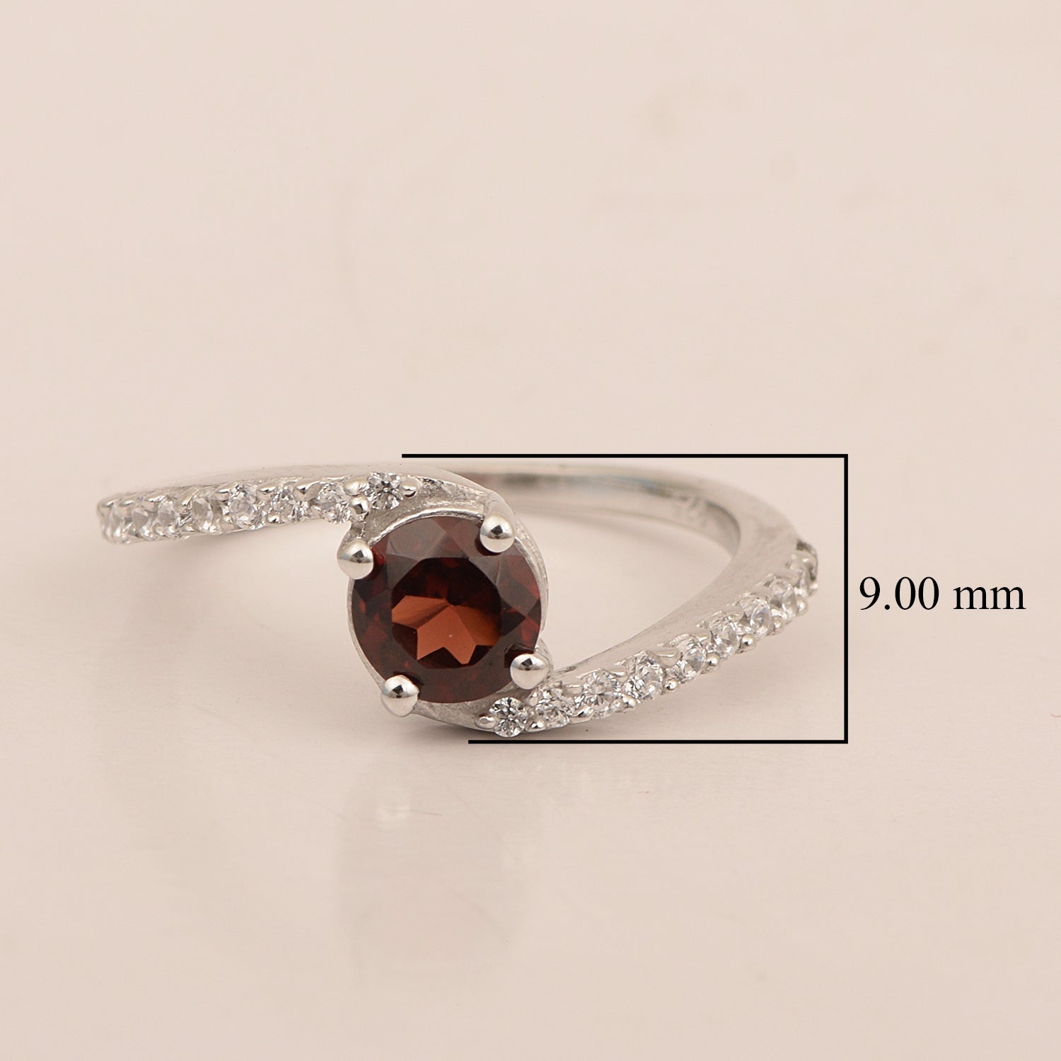Garnet ring