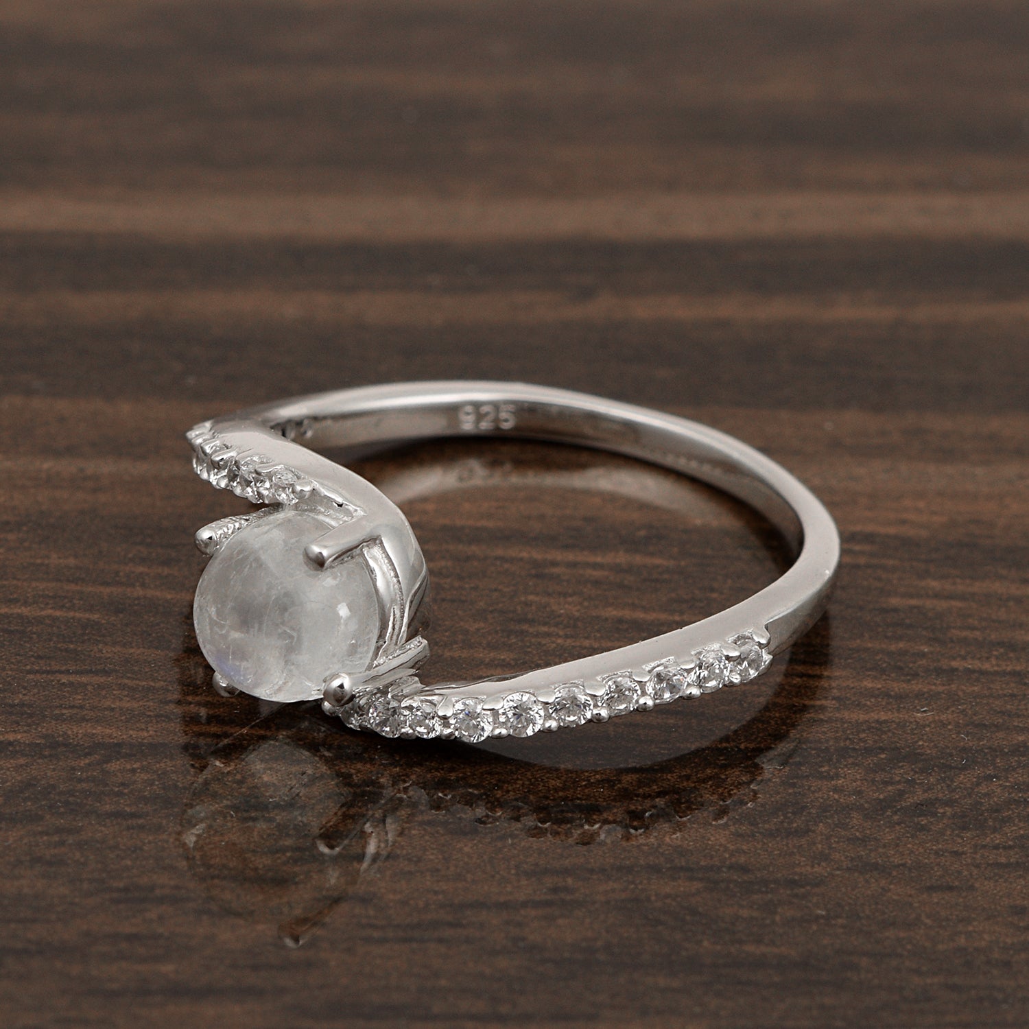 Moonstone ring